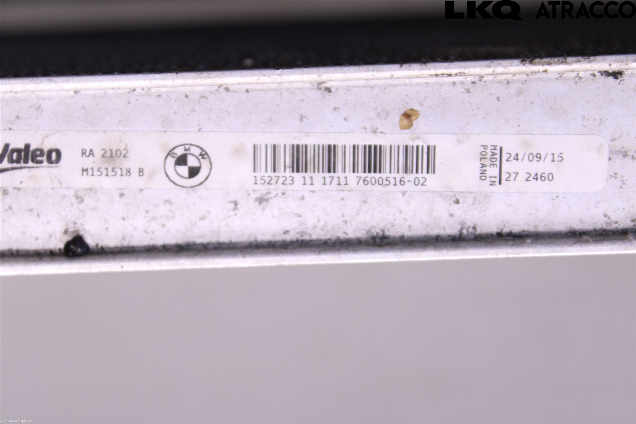 BMW 3 F30/F31/F80 12-19 Radiator Automat