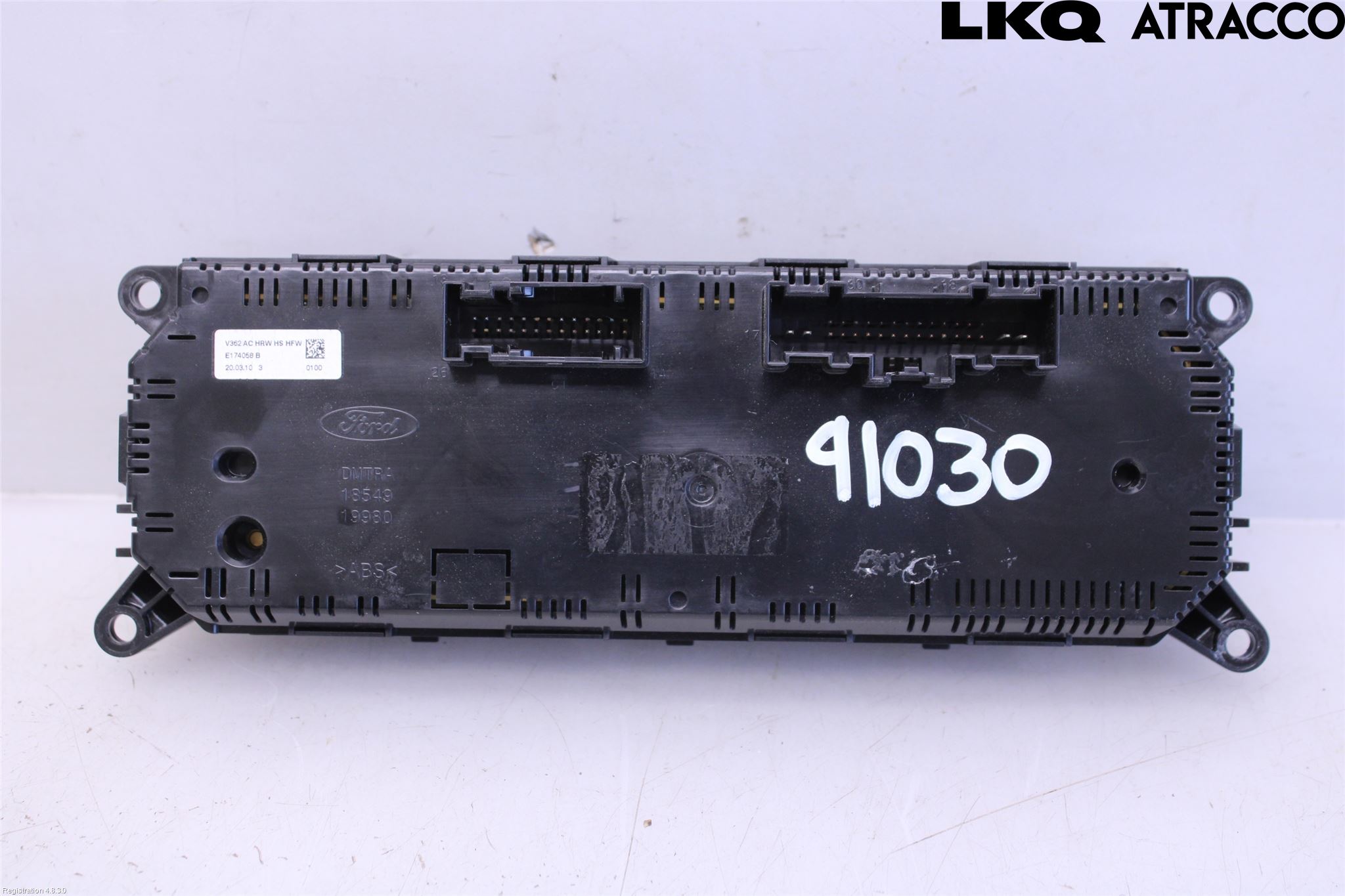 Ford TRANSIT SKÅP/BUSS 14-22 Varme Ac Betjening-Display