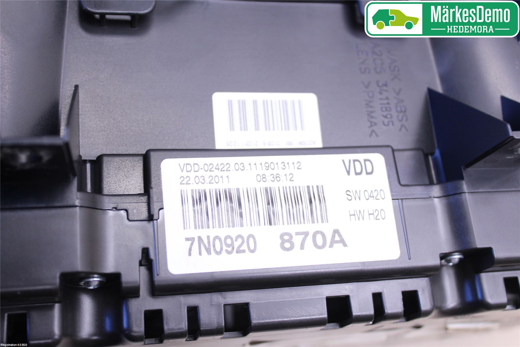 Volkswagen VW SHARAN 11- Instr Kombinert
