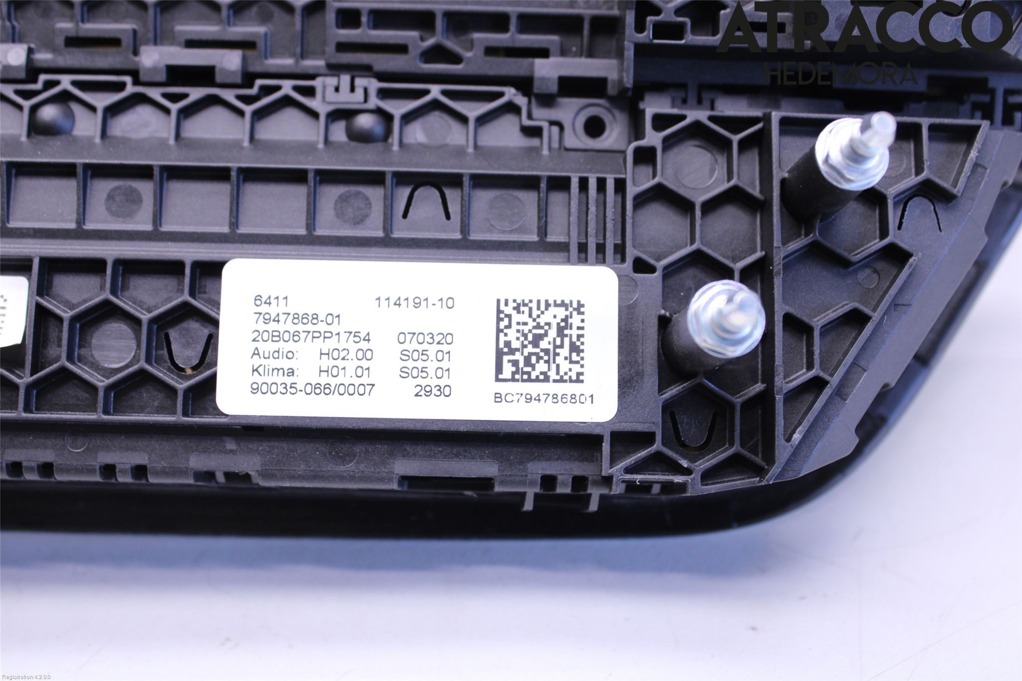BMW 5 G30/G31/F90 17-23 Varme Ac Betjening-Display