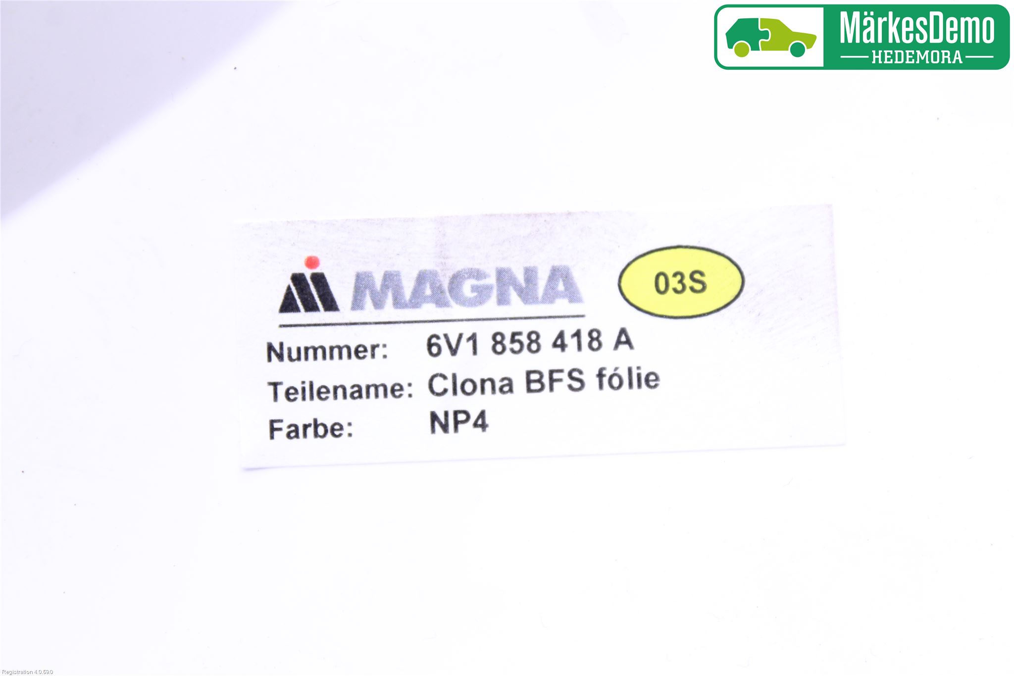 Skoda FABIA 15-21 Innr Dekor Instrbord