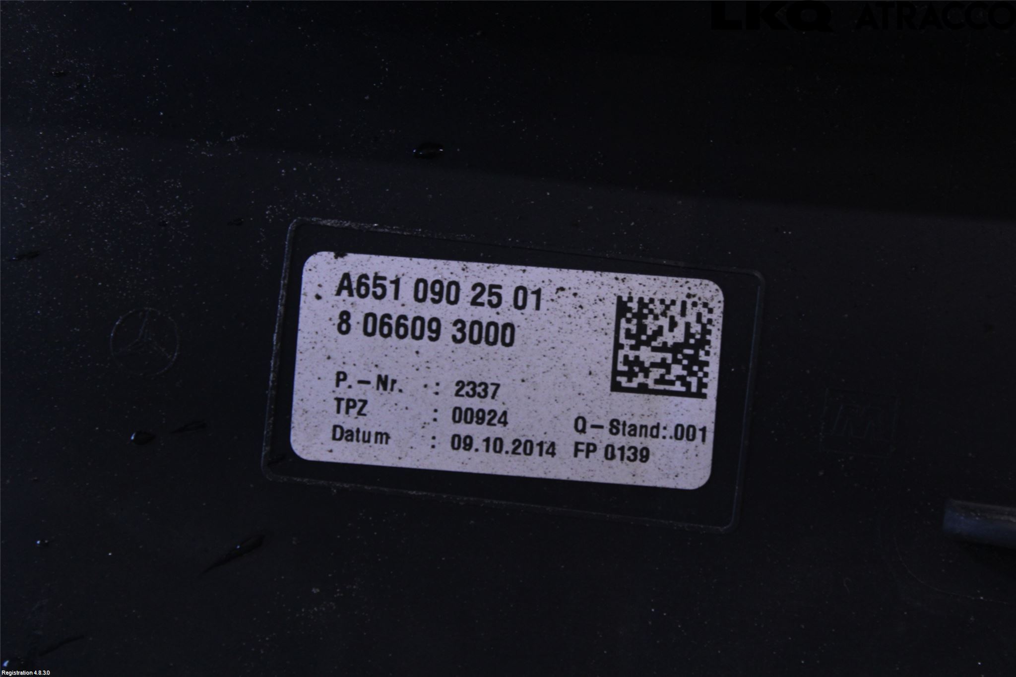 Mercedes-Benz MB C-KLASS (W205) 14-21 Luftfilter Boks