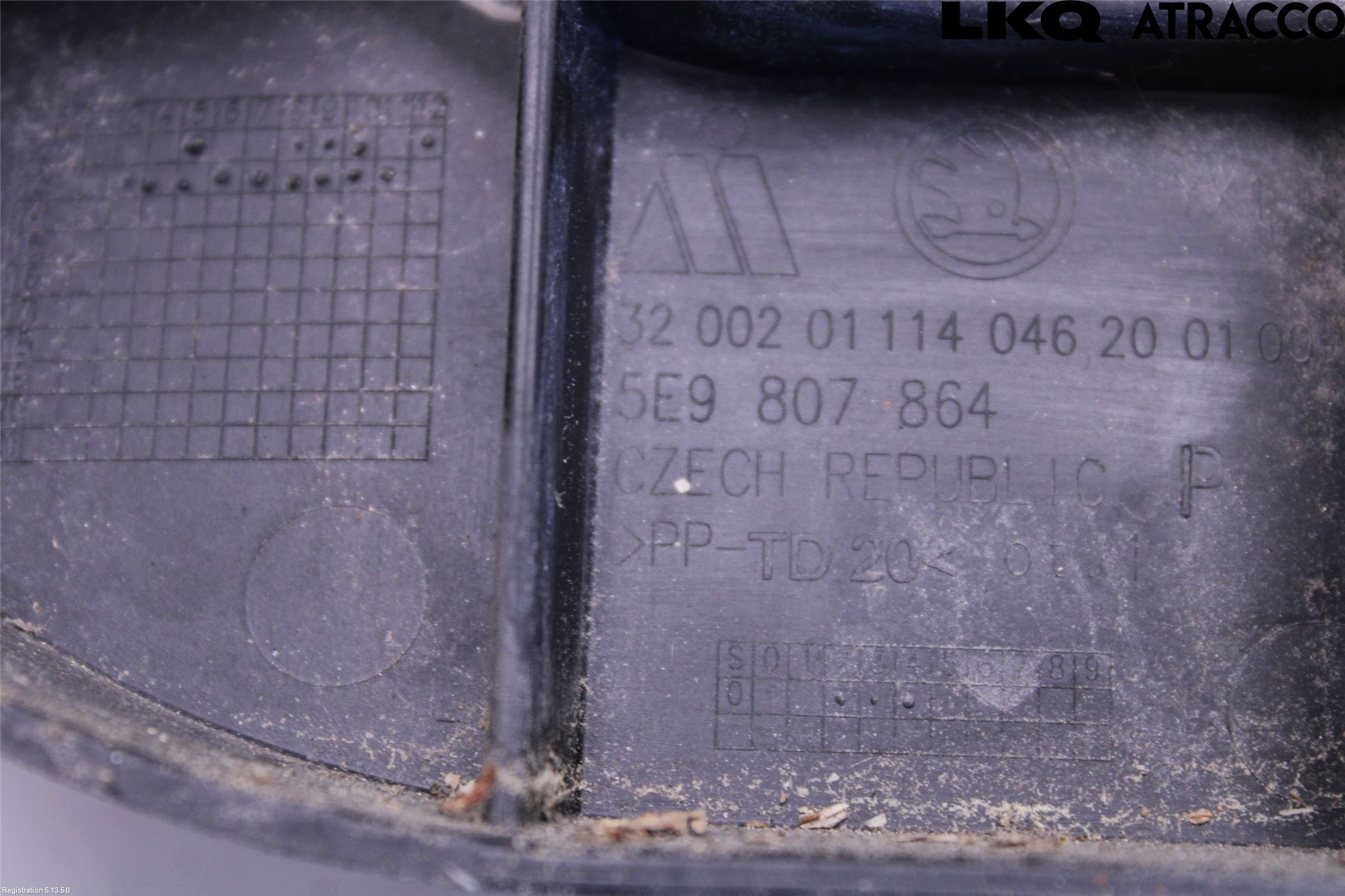 Skoda OCTAVIA (5E) 13-20 Støtfanger Bak Deform Element