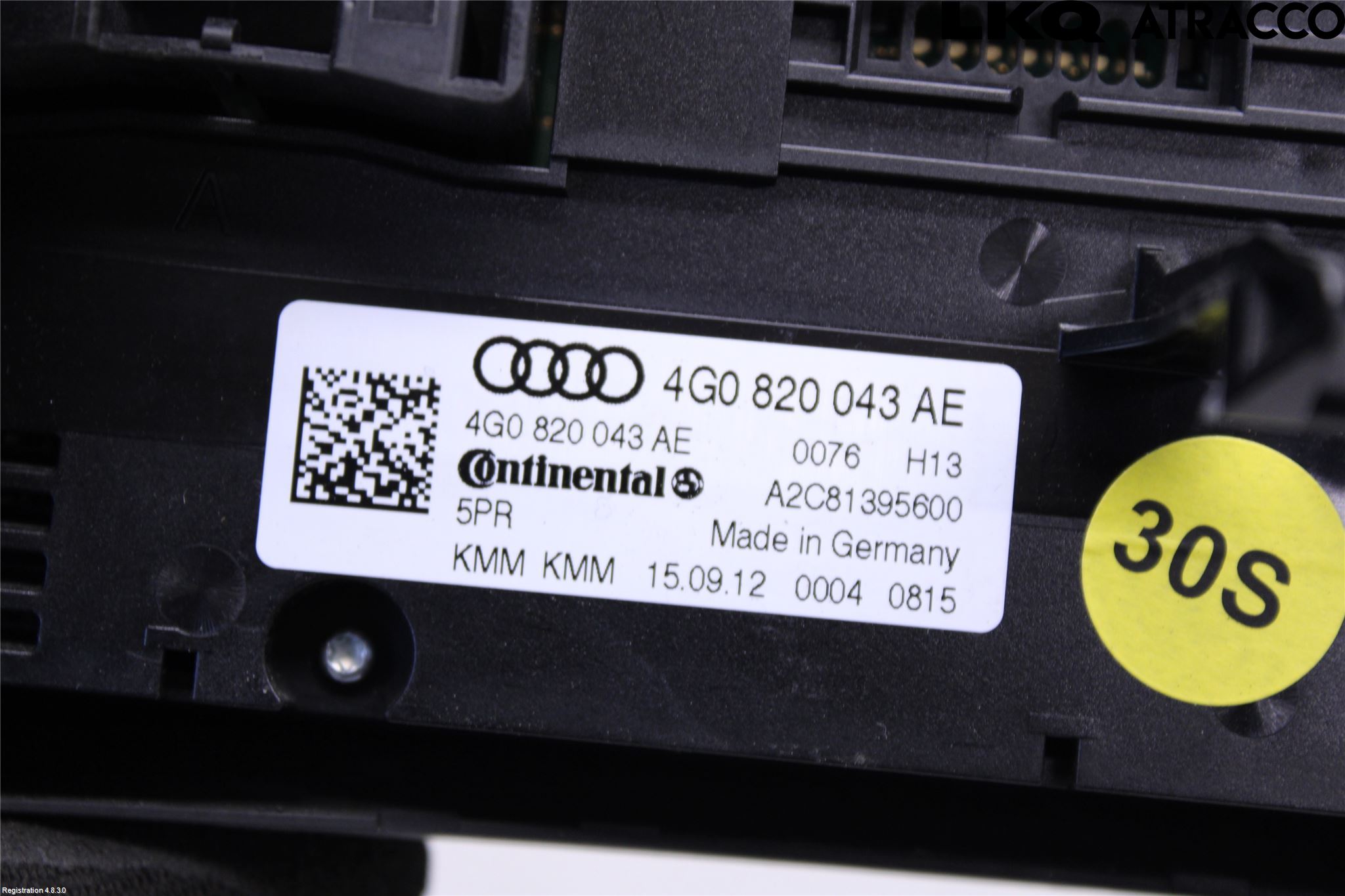 Audi A6 ALLROAD 12-18 Varme Ac Betjening-Display