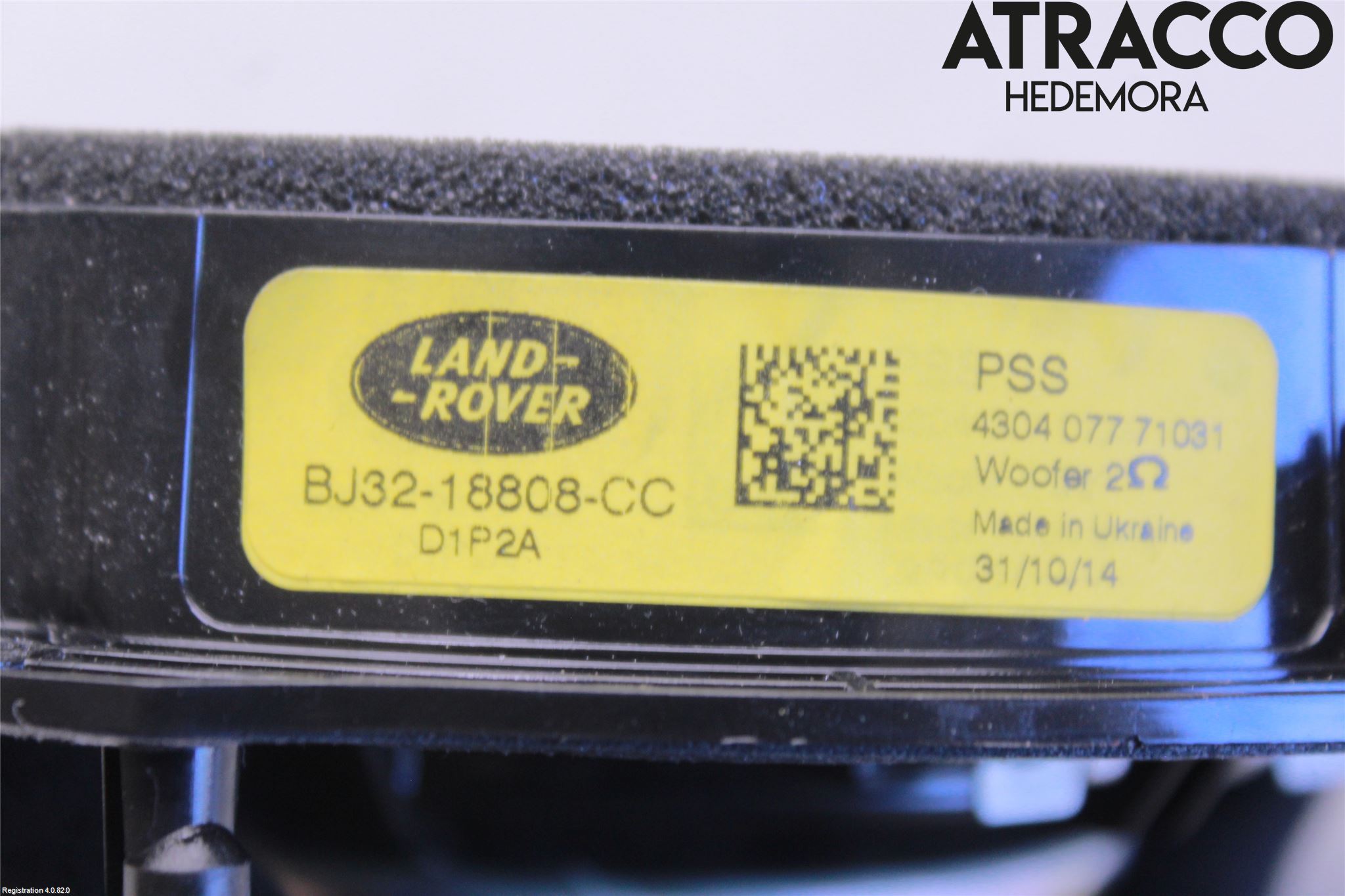 Landrover LAND ROVER RANGE ROVER EVOQUE (L538) 11-18 Innr Høyttaler