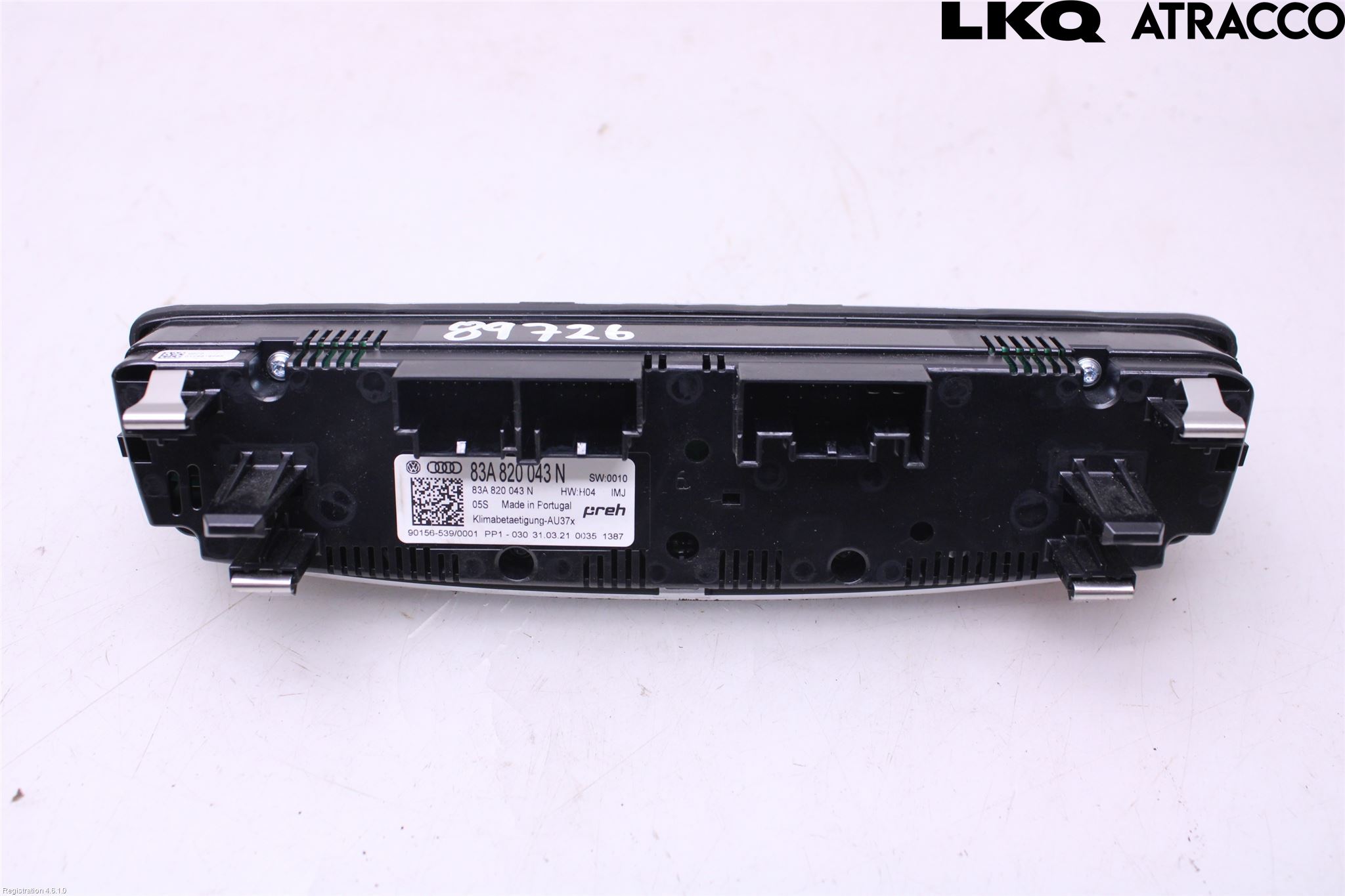 Audi Q3 F3 19- Varme Ac Betjening-Display