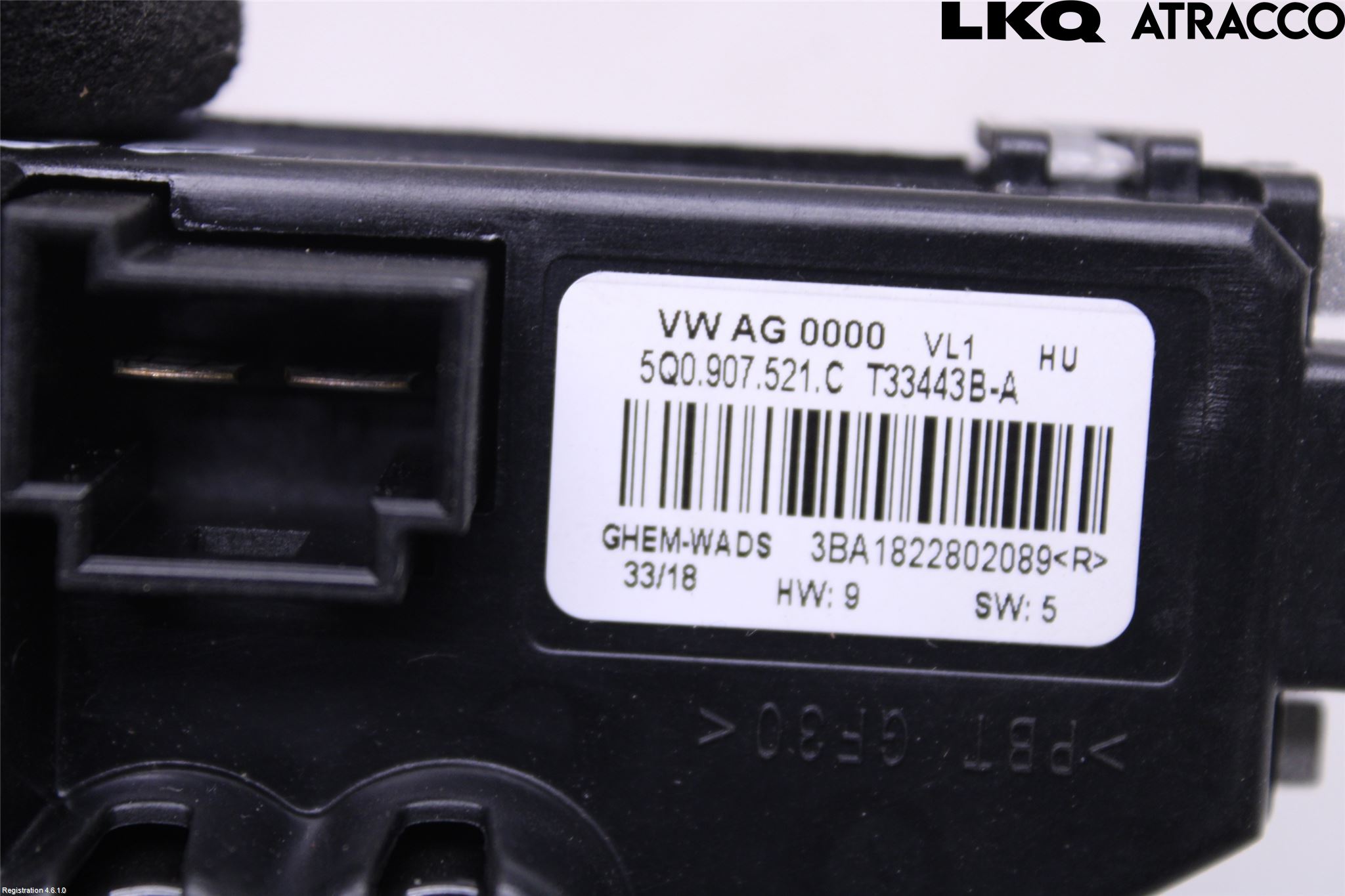 Volkswagen VW GOLF / E-GOLF VII 13-20 Varmeapparat Viftemotstand