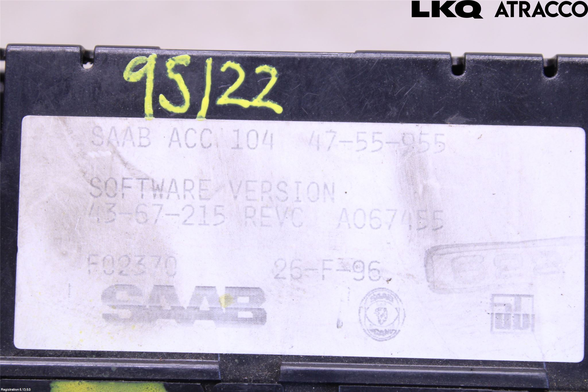Saab 900      94-98 Varme Ac Betjening-Display