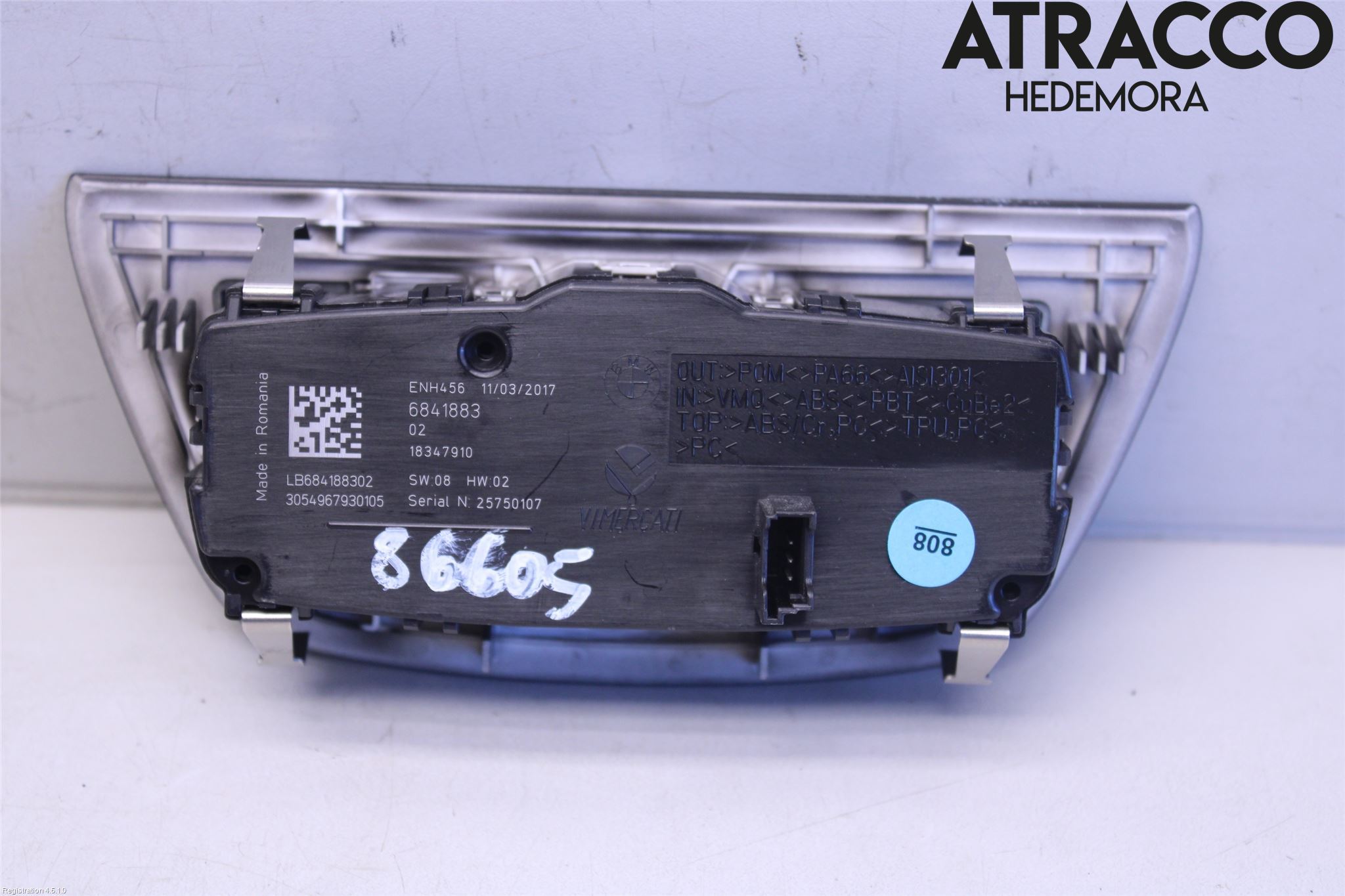 BMW 5 G30/G31/F90 17-23 Bryter Hovedlys