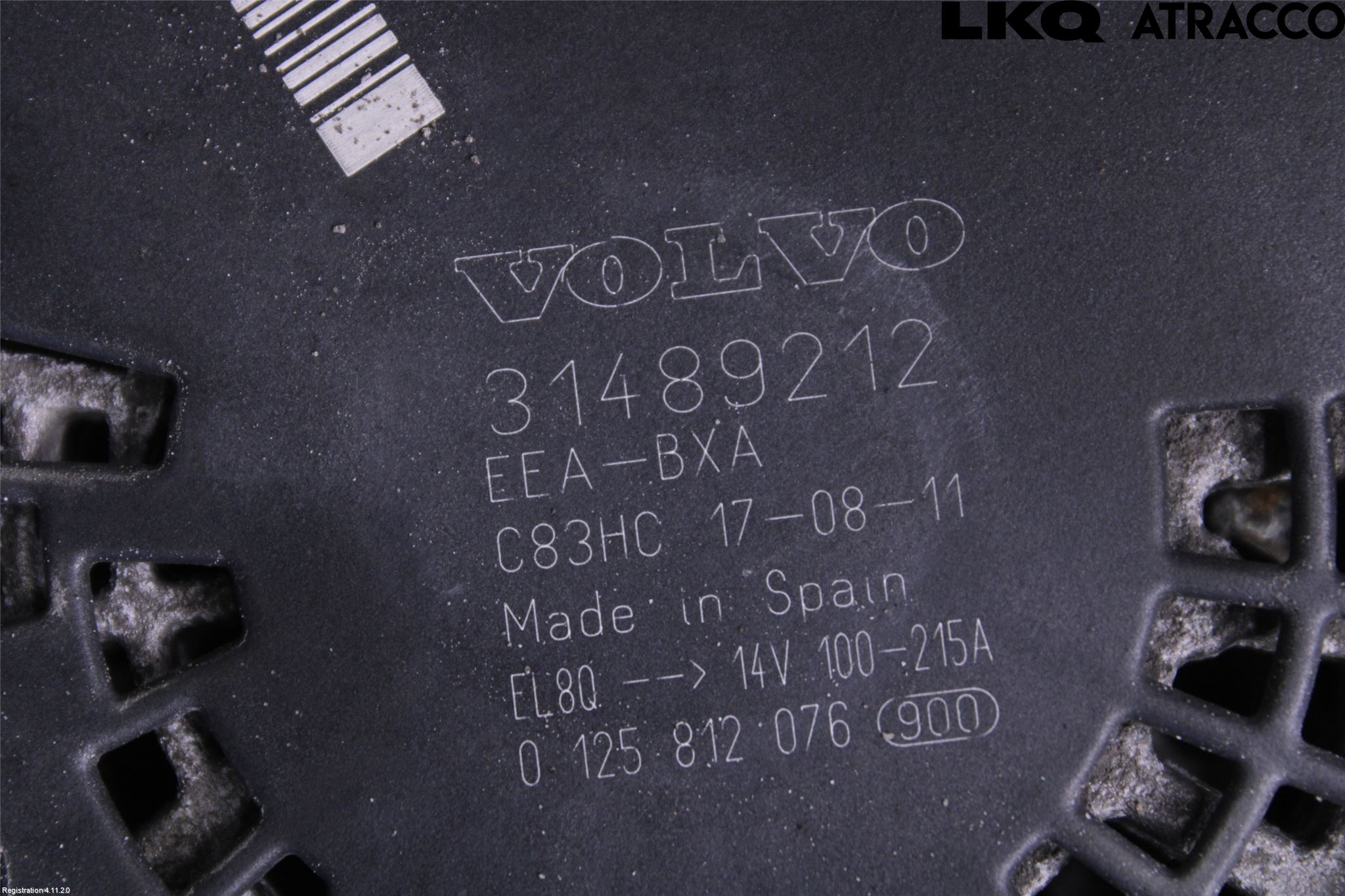 Volvo V40 12-19 Dynamo