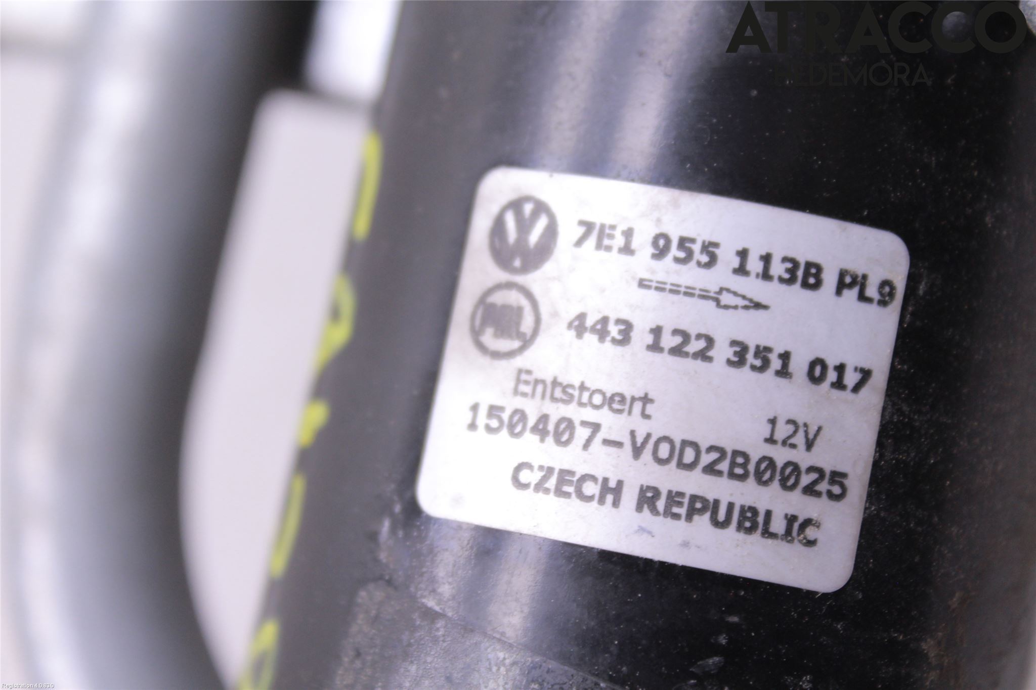 Volkswagen VW TRANSP/CARAVELLE (T5) 04-15 Viskermotor Frontrute