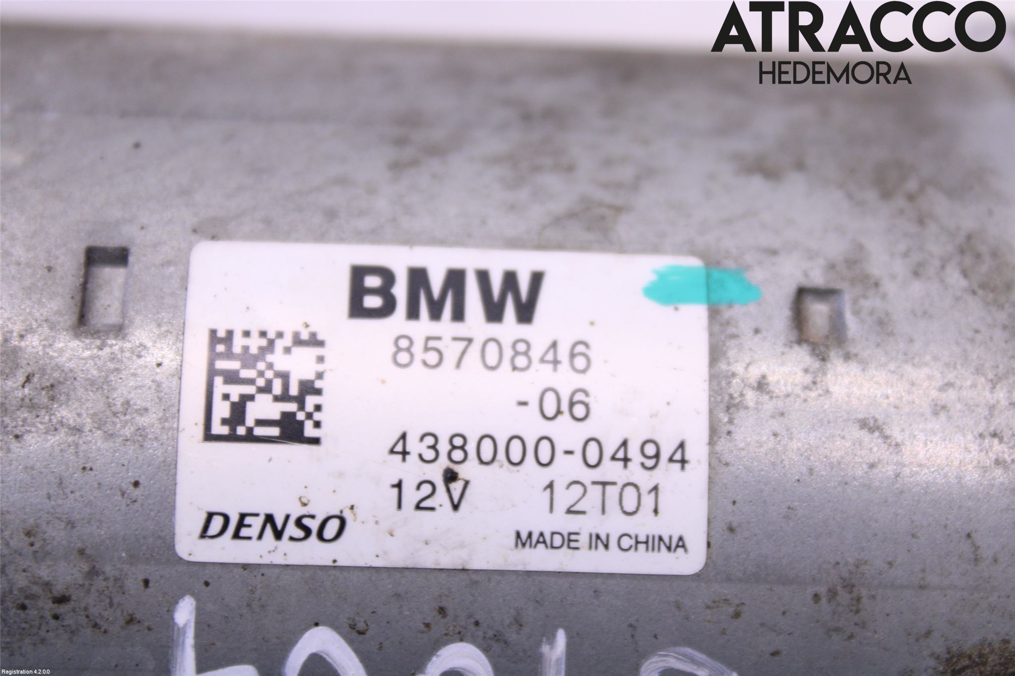 BMW 3 F30/F31/F80 12-19 Startmotor Diesel