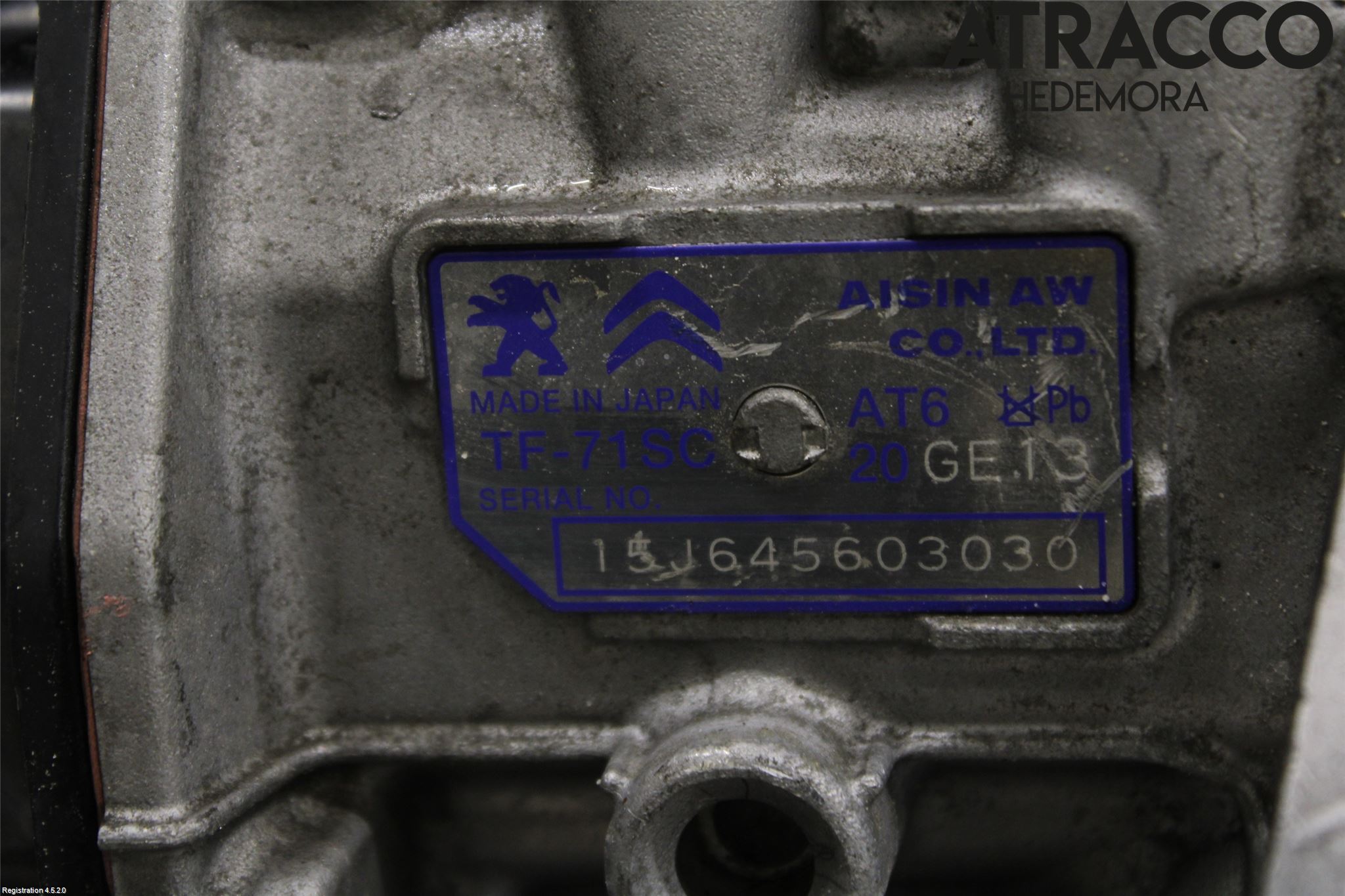 Peugeot 208 12-15 Gearkasse Automat