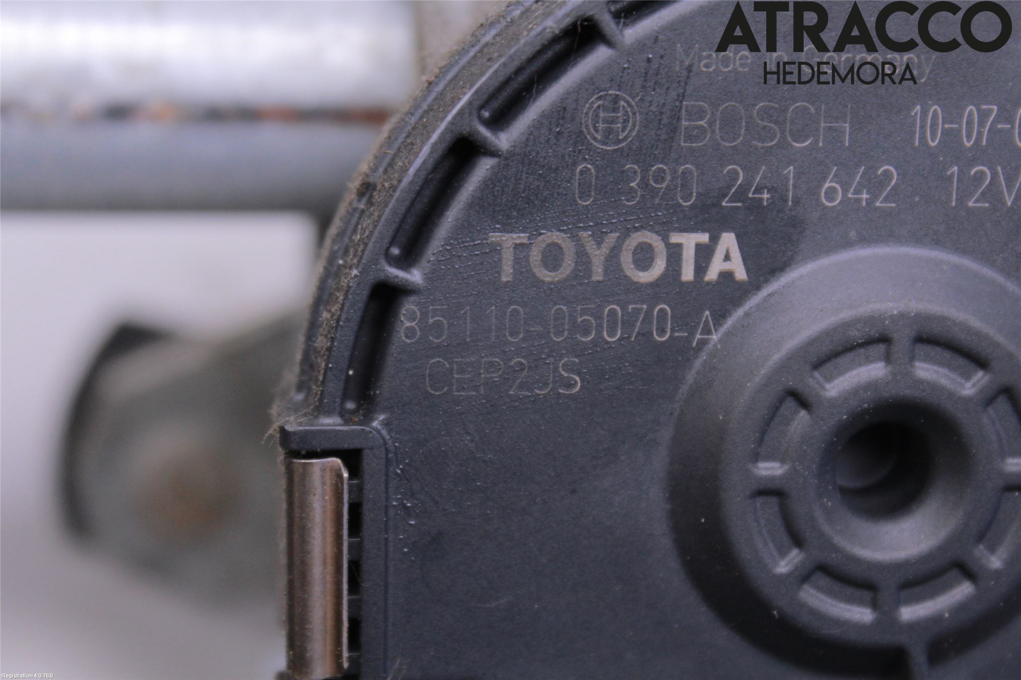 Toyota AVENSIS 09-15 Viskermotor Frontrute