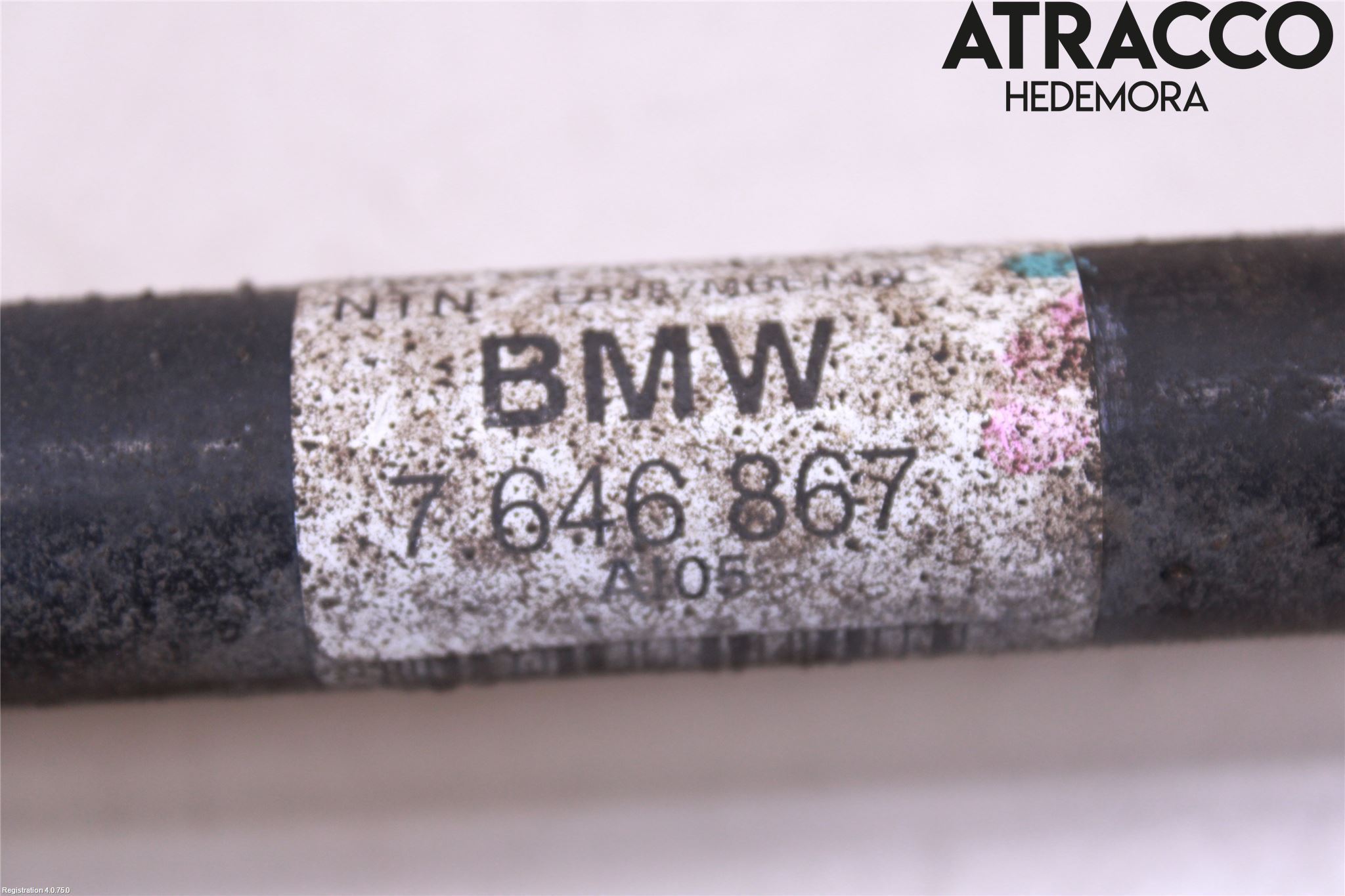 BMW X1 F48 15-22 Drivaksel Bak Kompl Høyre