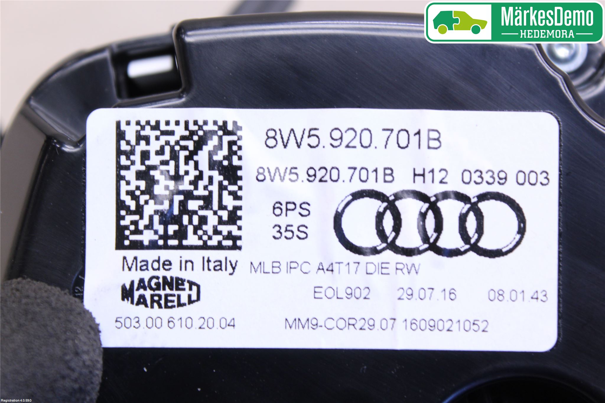 Audi A4/S4 B9 16-19 Instr Kombinert