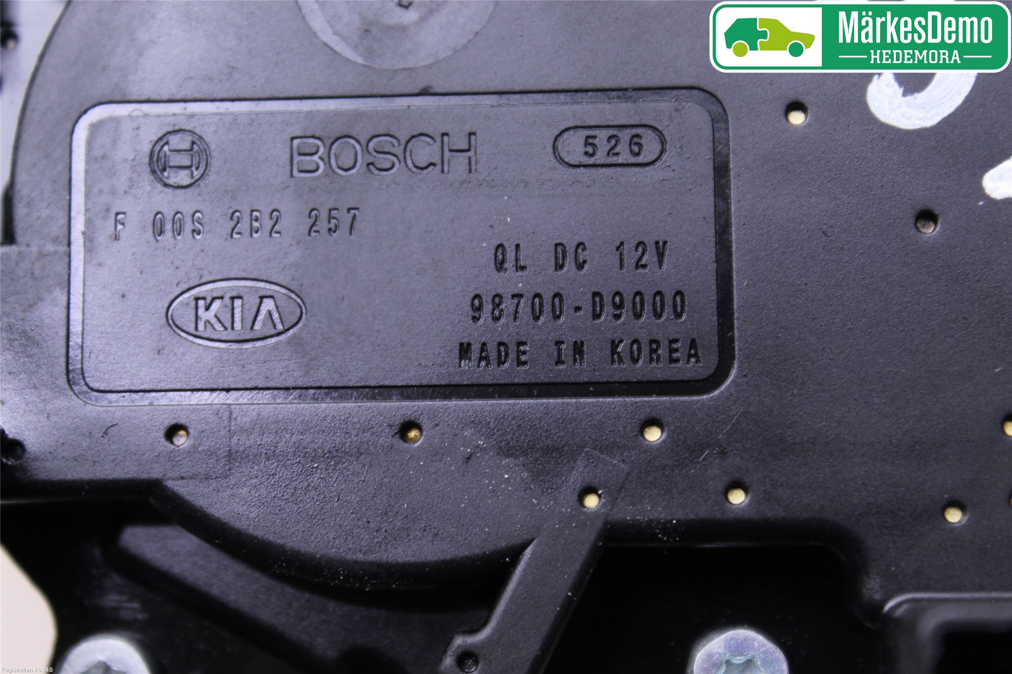 Kia SPORTAGE (QL) 16-21 Viskermotor Bakluke