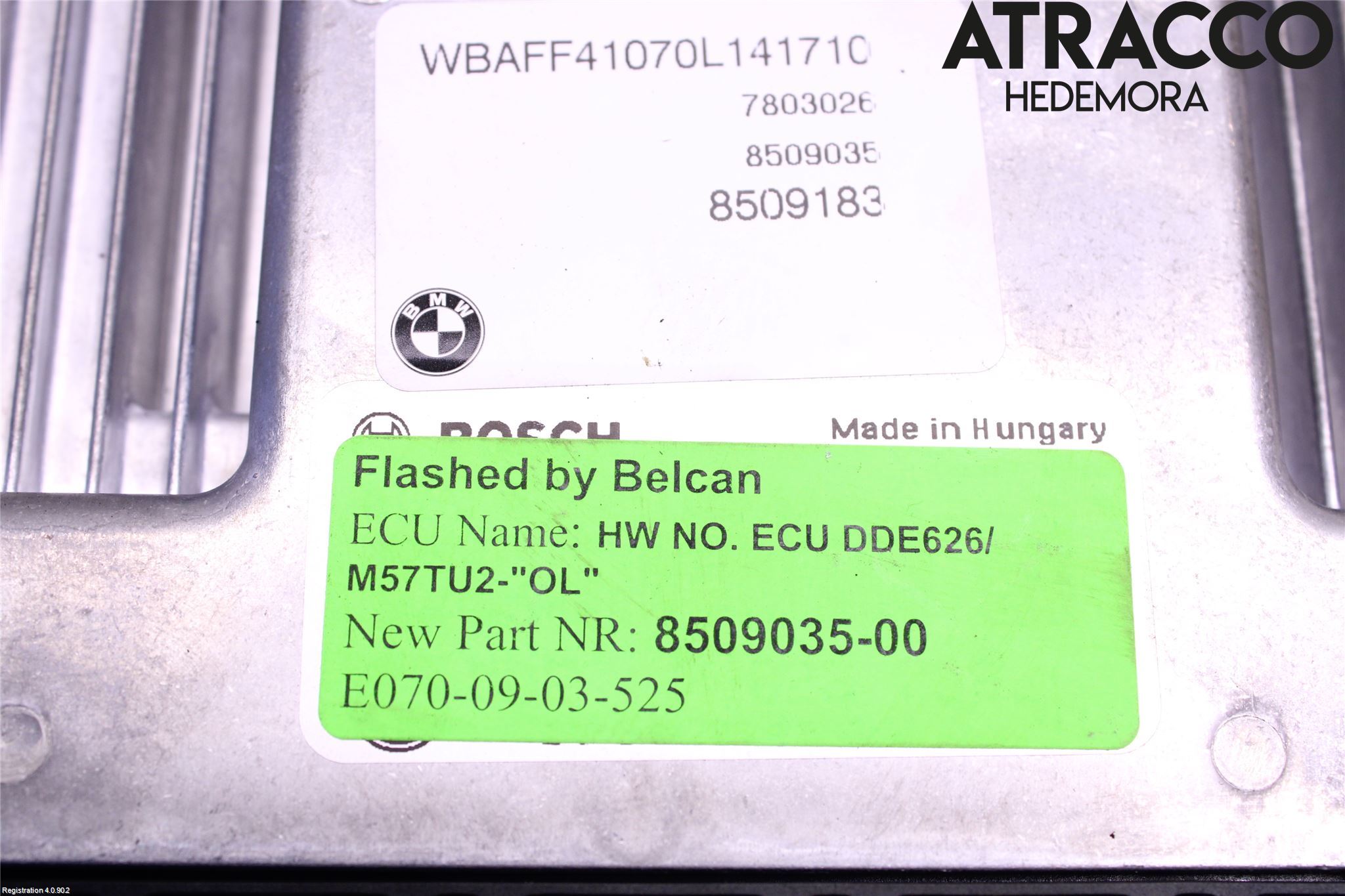 BMW X5 E70 07-13 Styreenhet Dieselpumpe