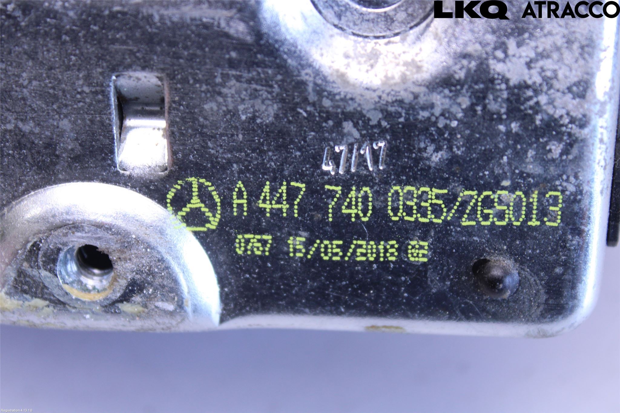 Mercedes-Benz MB VITO/V-KLASS (W640,W447,W448) 14- Bakluke-Lokk Låsekasse