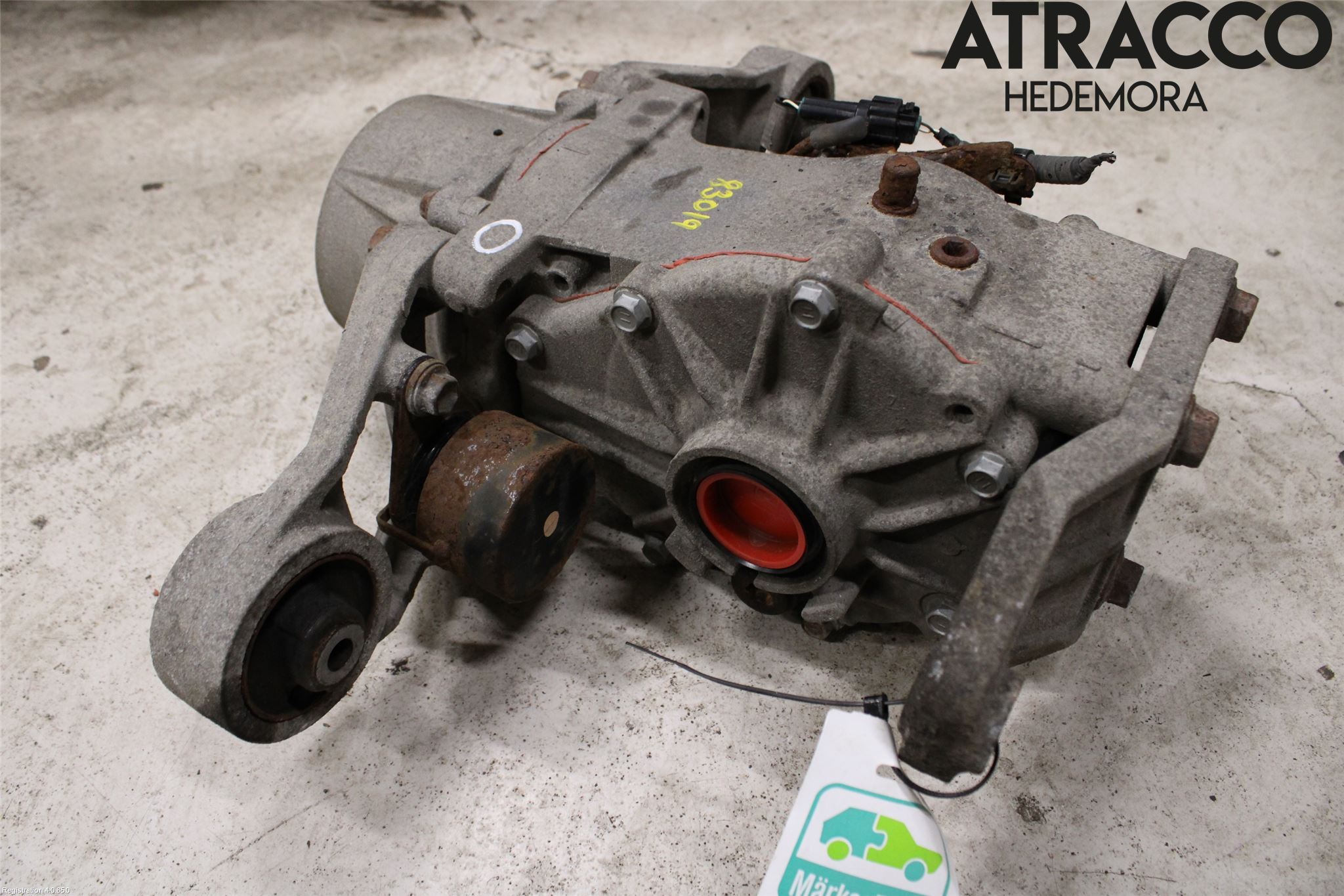 Toyota RAV 4 06-12 Bakaksel Kardang Bak -Diff