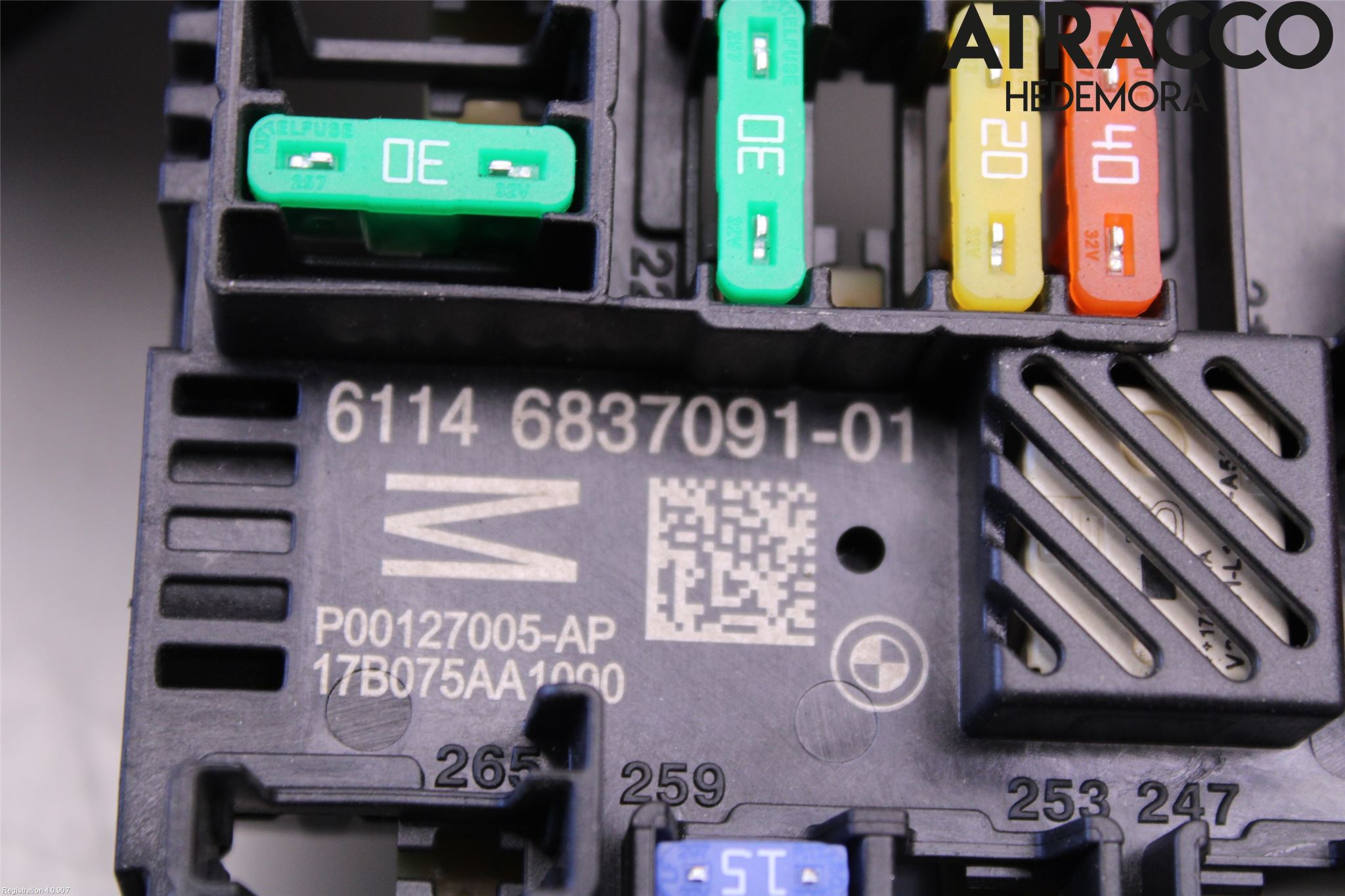 BMW 5 G30/G31/F90 17-23 Sikringsboks - Elsentral