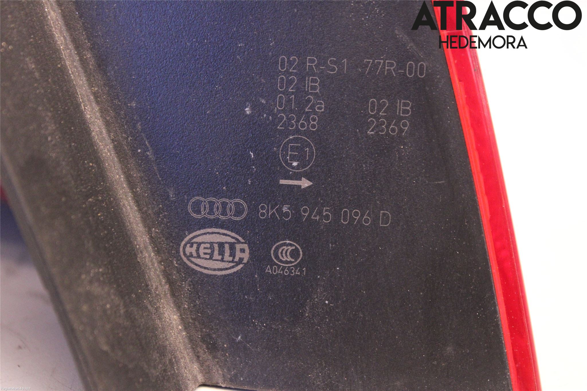 Audi A4/S4 08-11 Baklykt Høyre