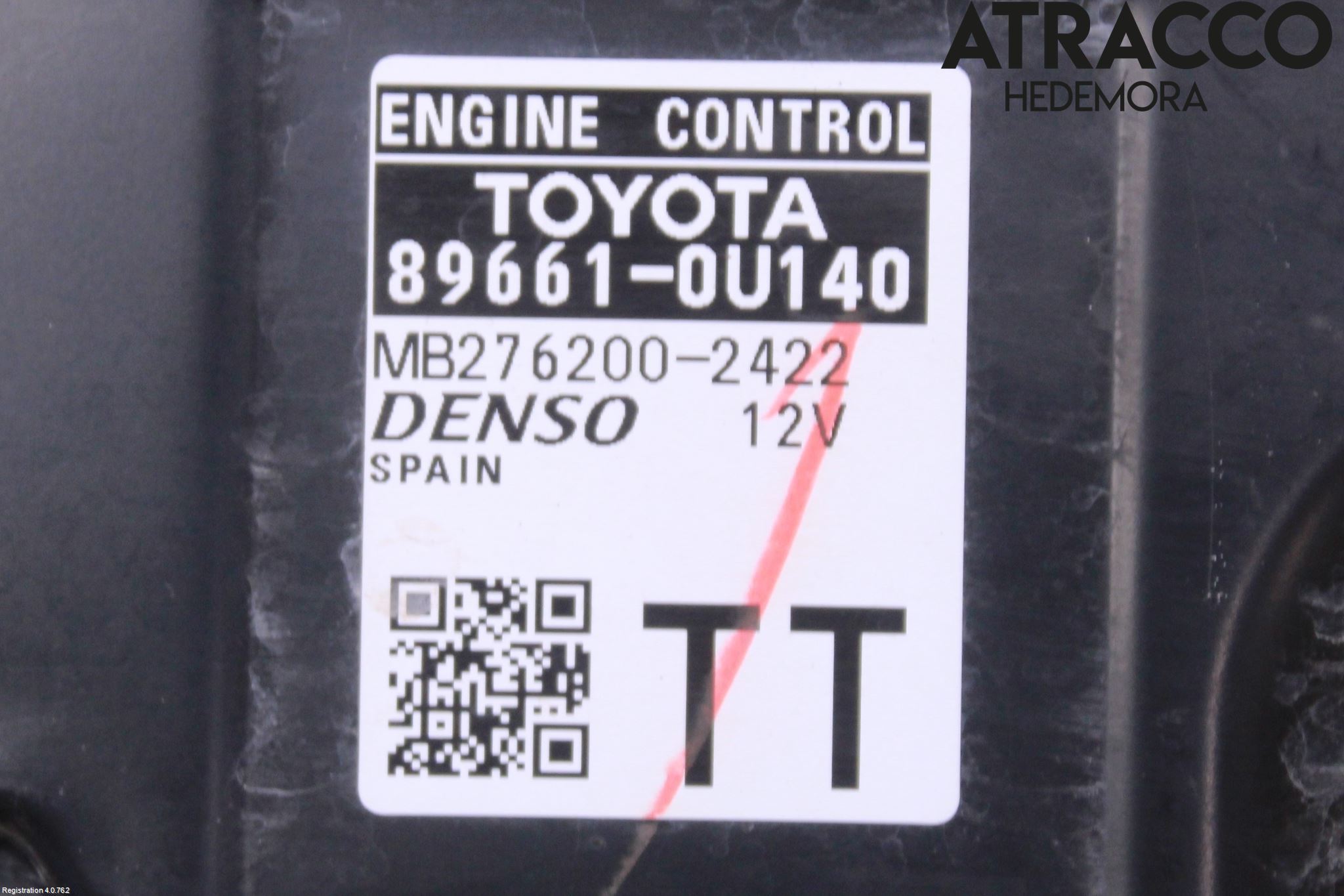 Toyota YARIS XP130 15-20 Styreenhet Innsprøytning