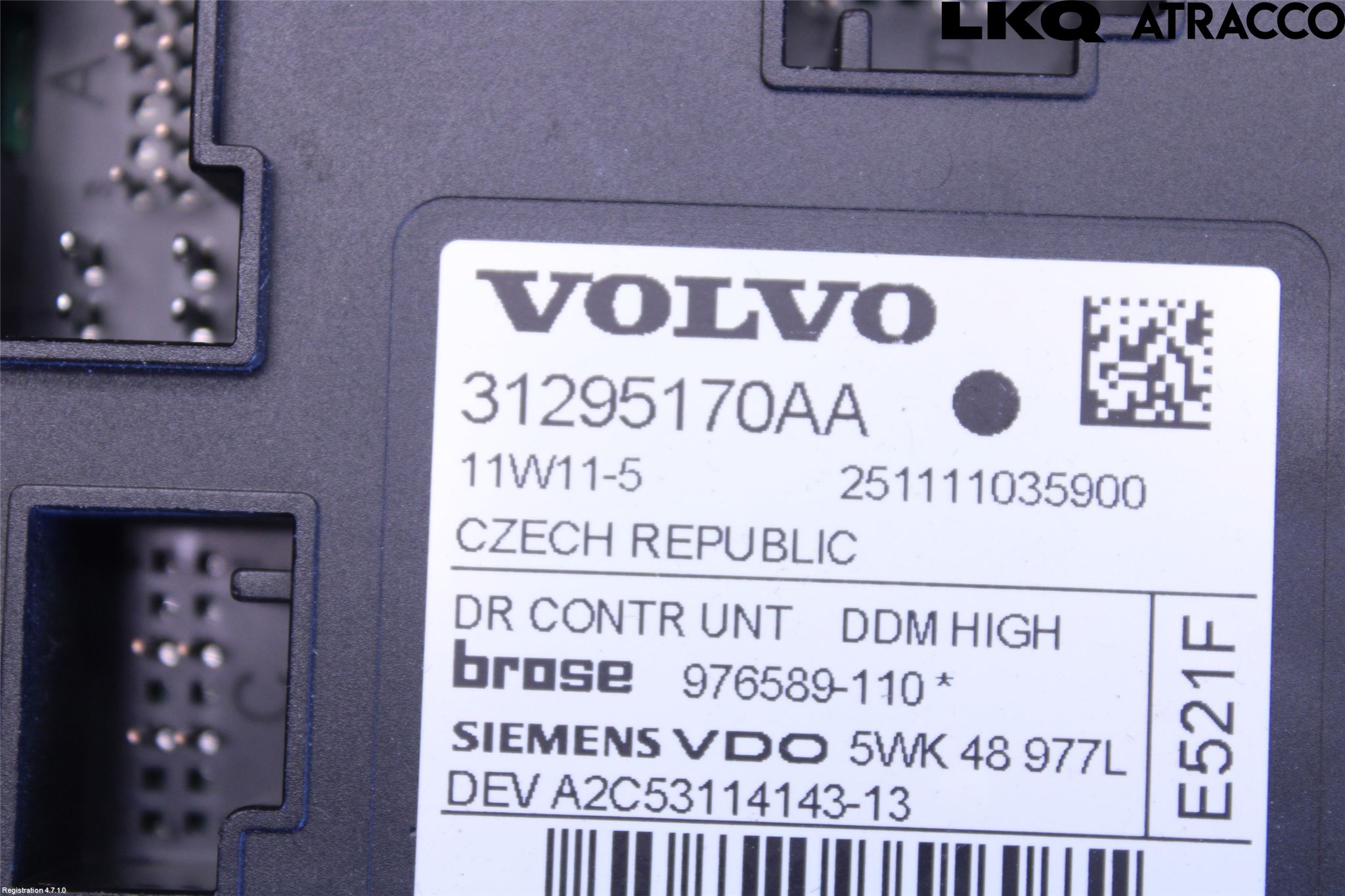 Volvo V50 08-12 Vindusheismotor
