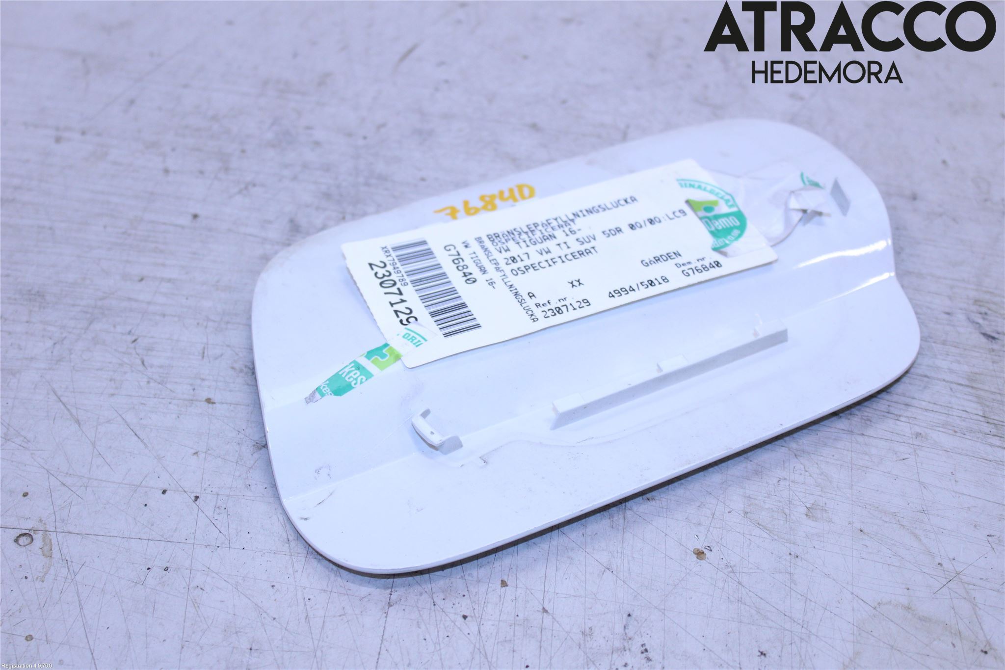 Volkswagen VW TIGUAN 16-24 Drivstoff Tankluke