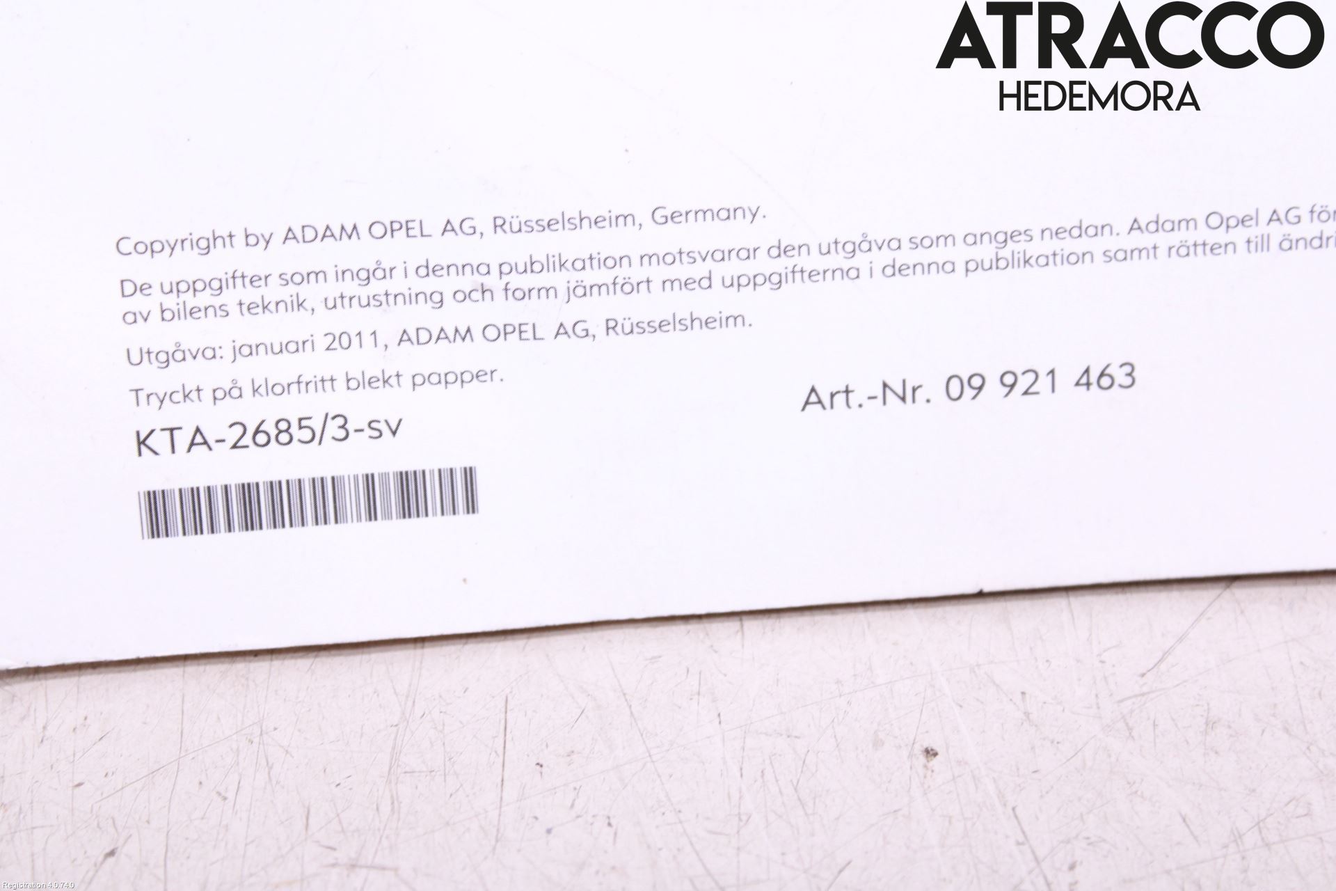 Opel ASTRA J 10-15 Instruksjonsbok