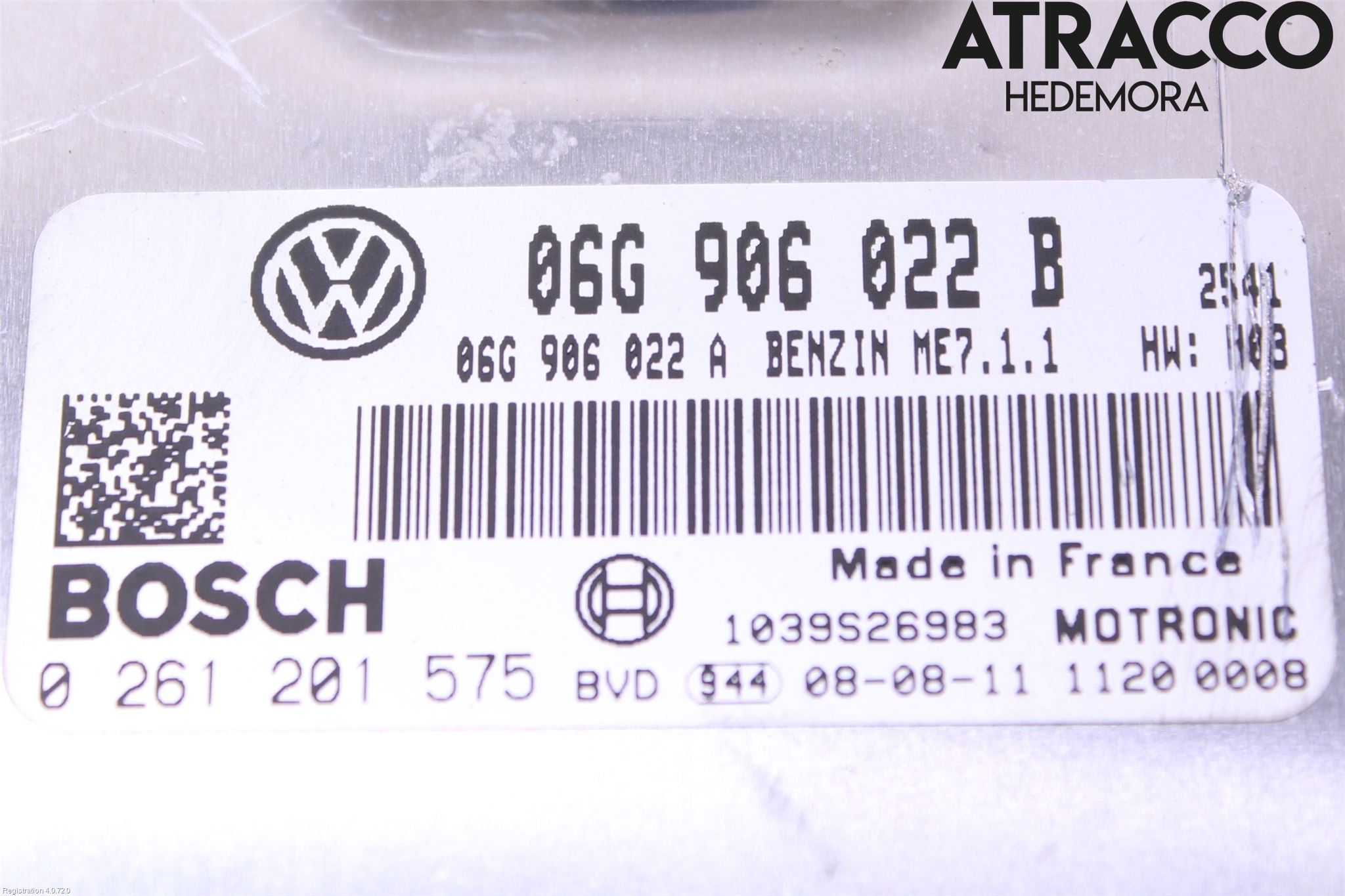 Volkswagen VW CADDY      04-10 Styreenhet Innsprøytning