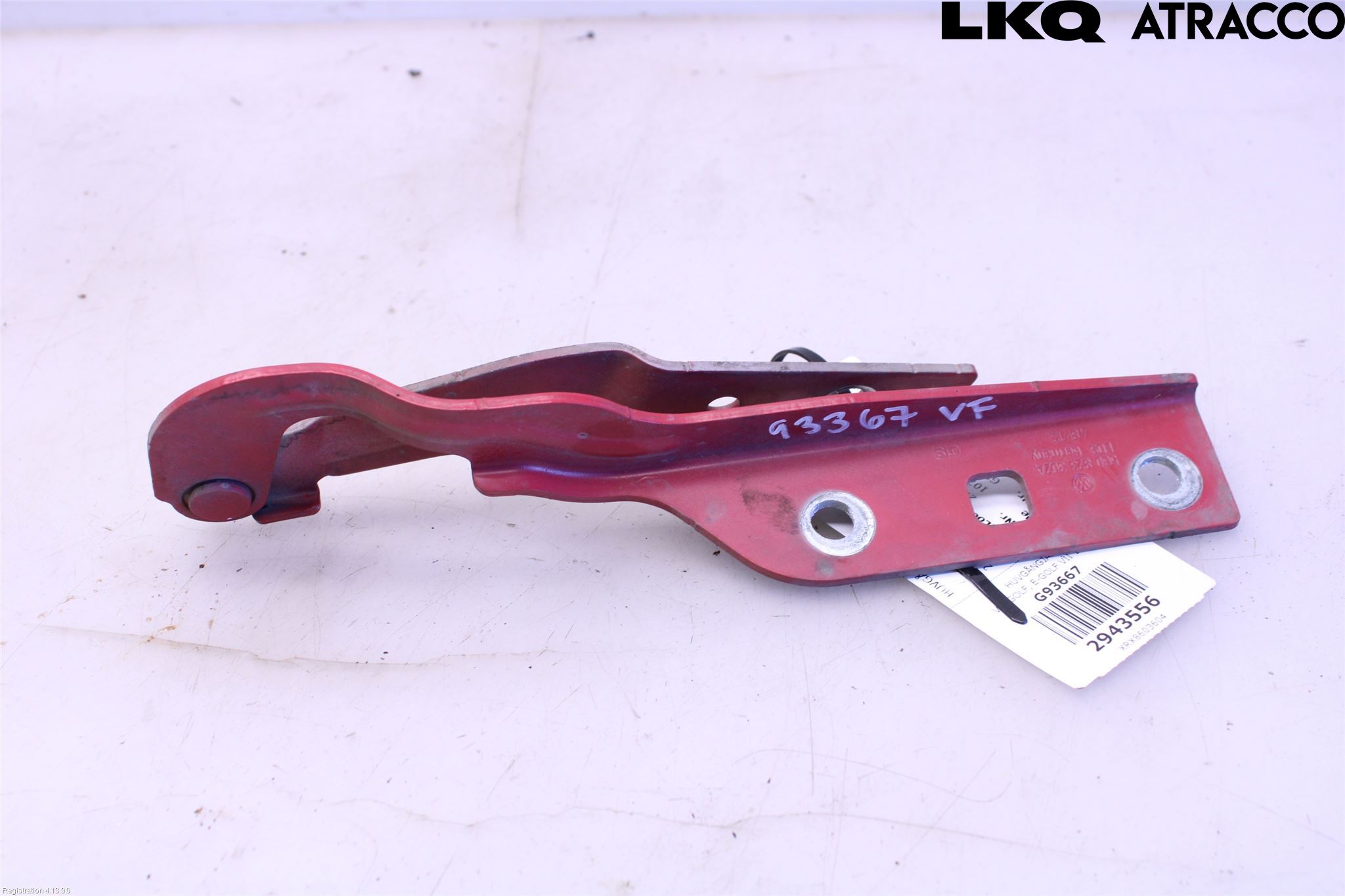 Volkswagen VW GOLF / E-GOLF VII 13-20 Panser Hengsel - Hengsler