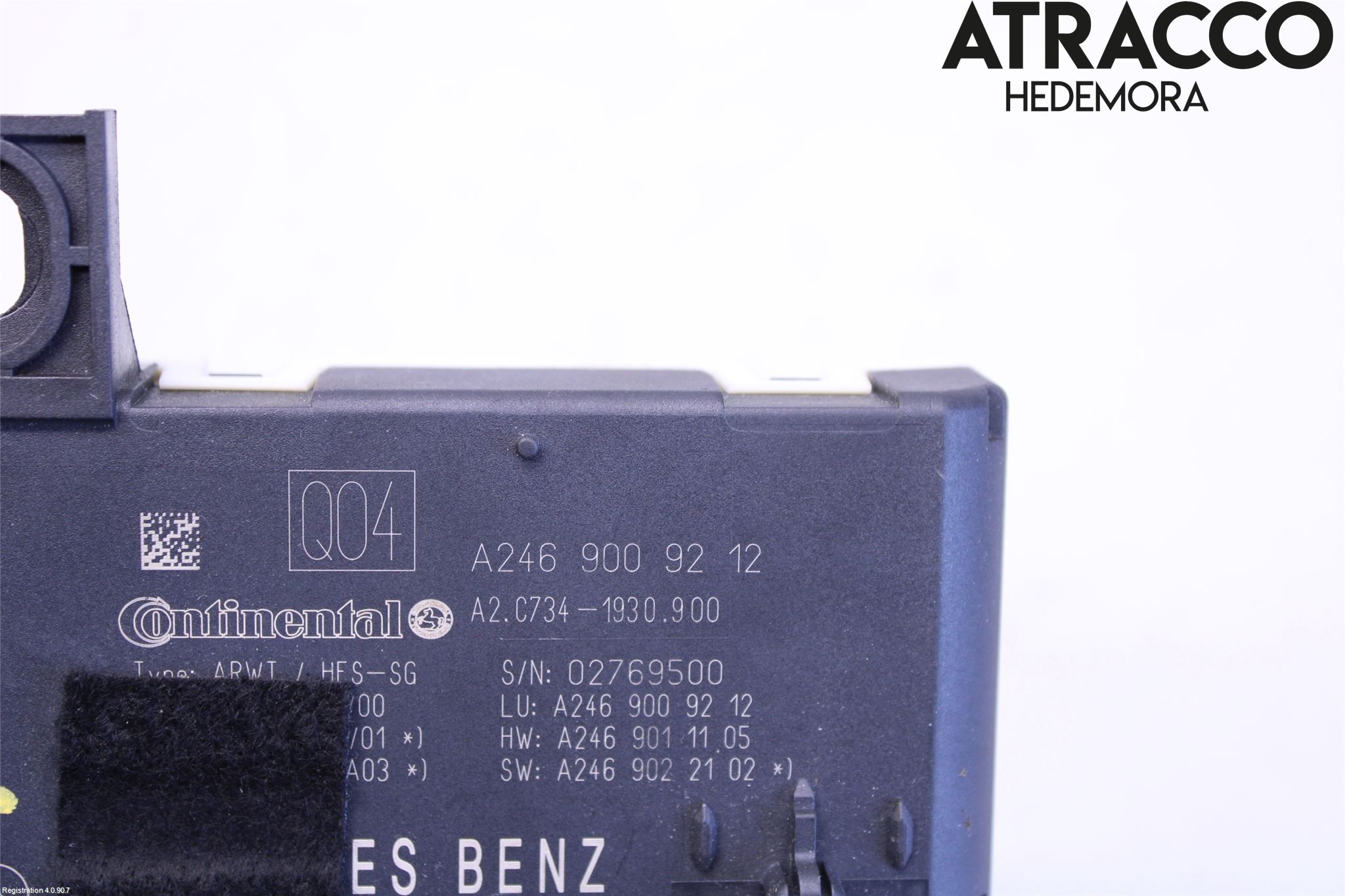 Mercedes-Benz MB CLA-KLASS (C117/X117) 13-19 Styreenhet Bakluke