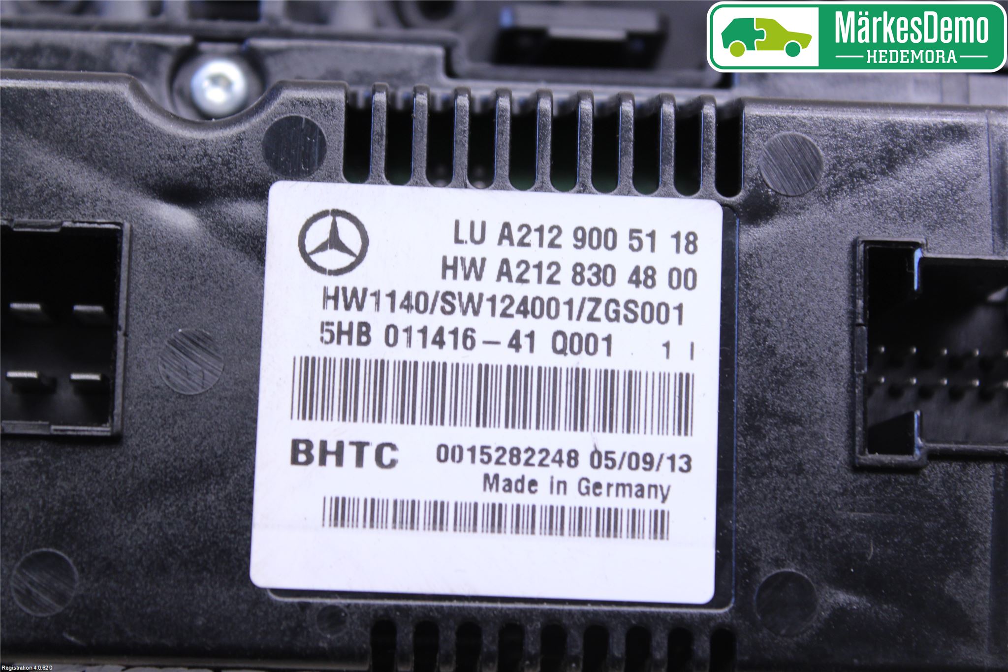 Mercedes-Benz MB E-KLASS (W212) 09-16 Varme Ac Betjening-Display