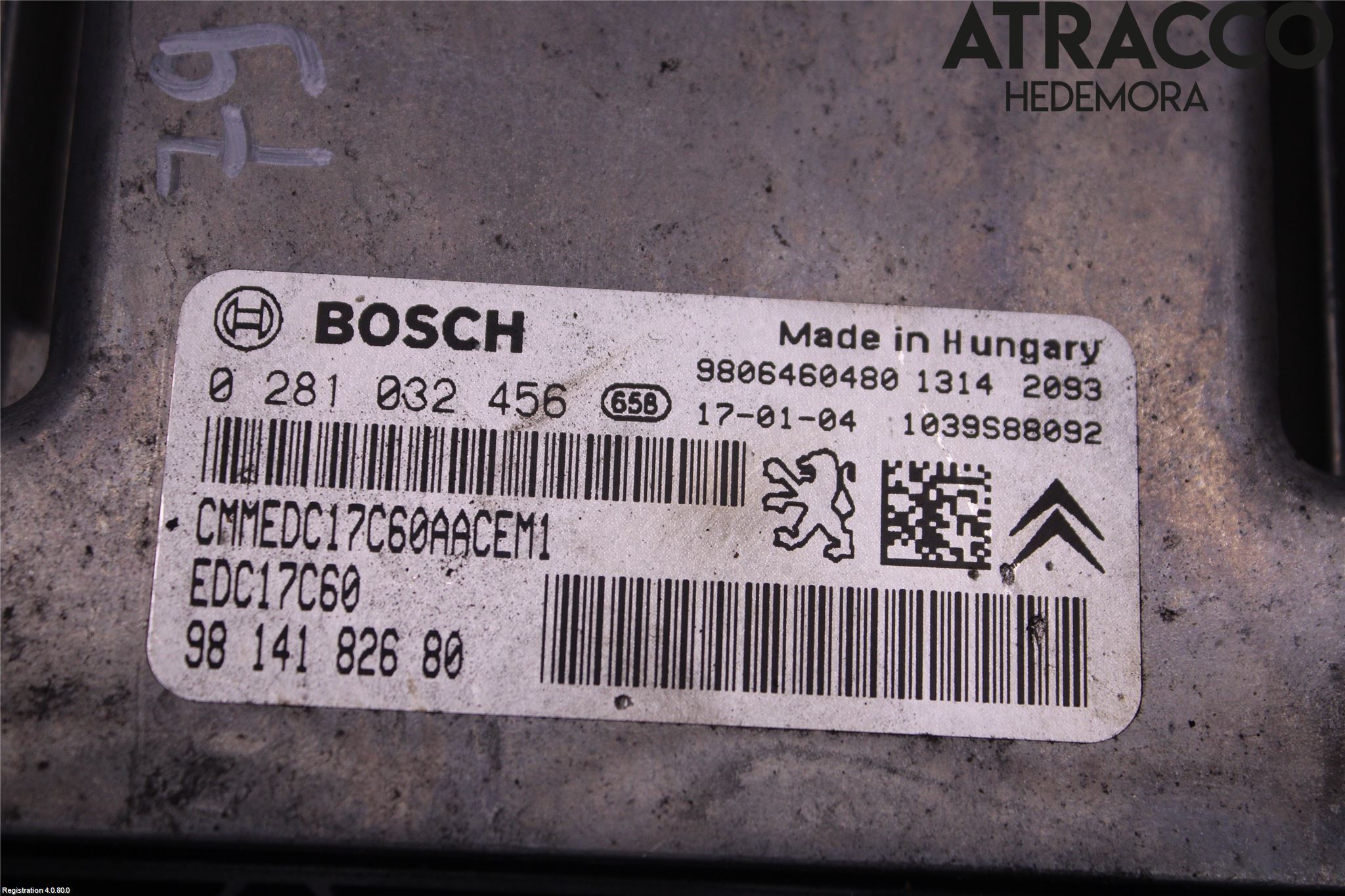 Peugeot 308 14-21 Styreenhet Dieselpumpe