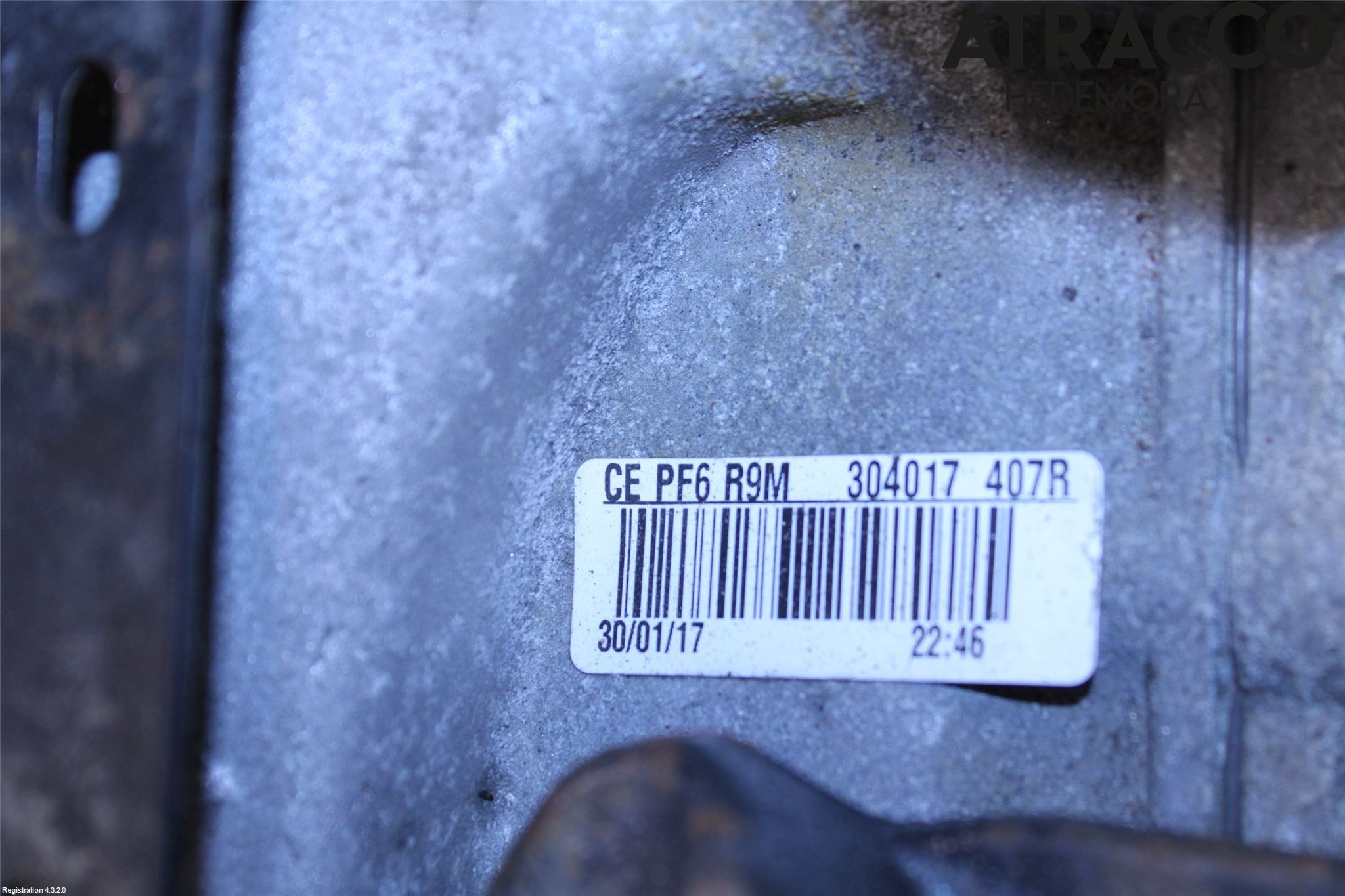 Opel VIVARO 15-19 Gearkasse 6 Trinn