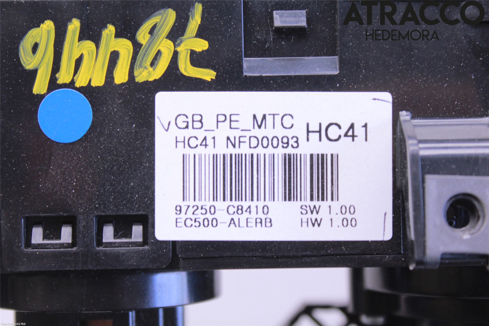 Hyundai i20 GB 15-20 Varme Ac Betjening-Display