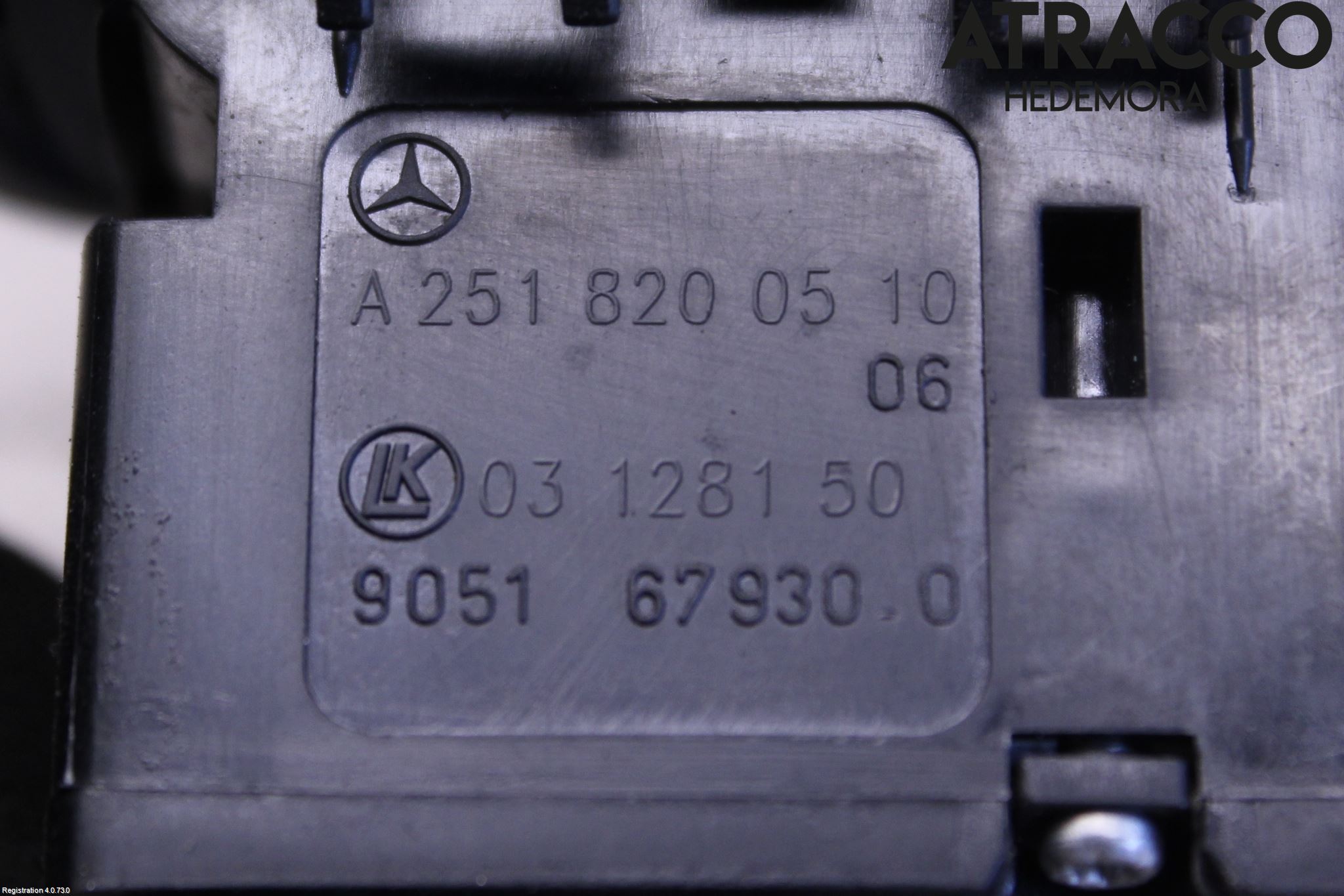 Mercedes-Benz MB B-KLASS (W245) 05-12 Bryter Vindusheis