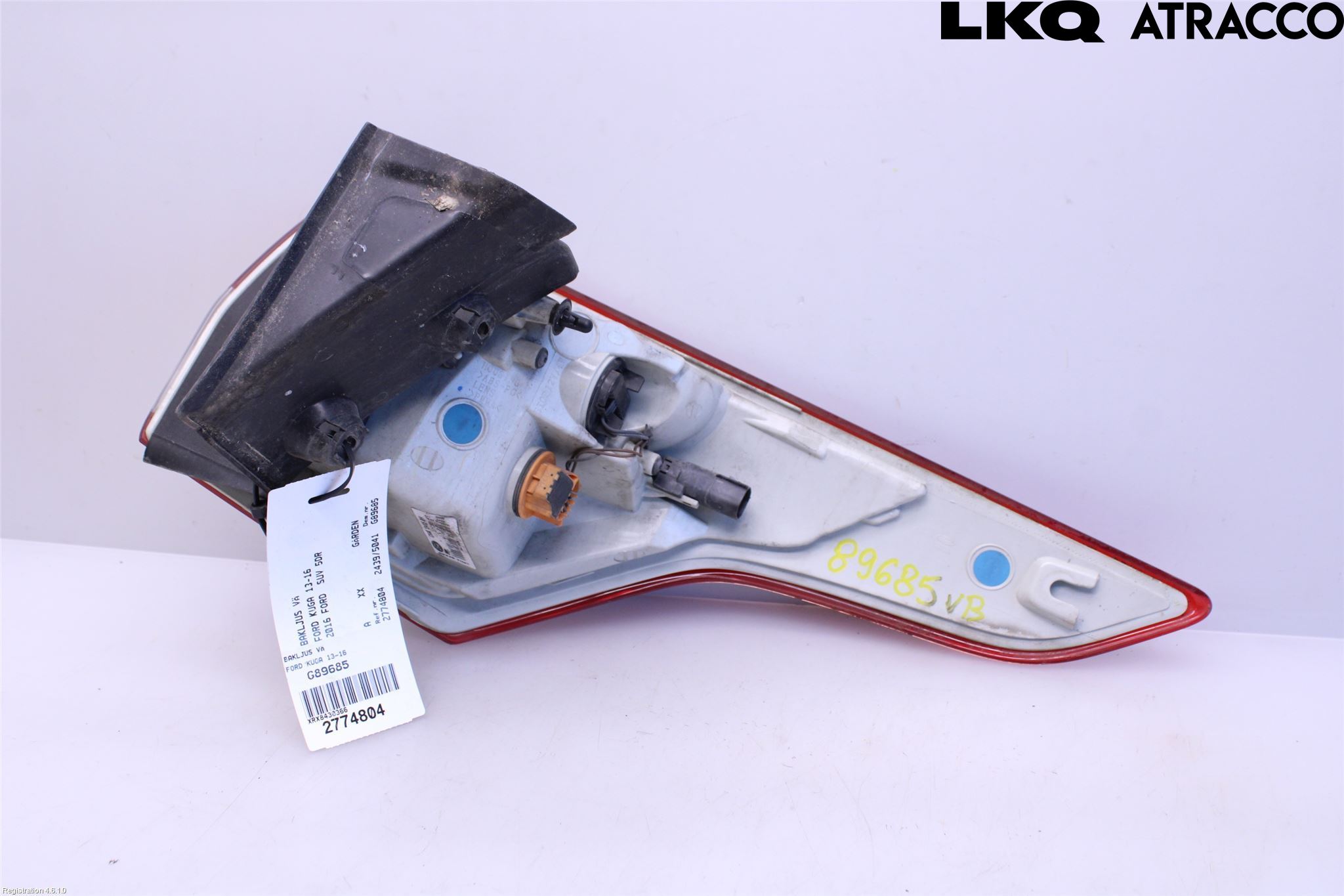 Ford KUGA 13-16 Baklykt Venstre