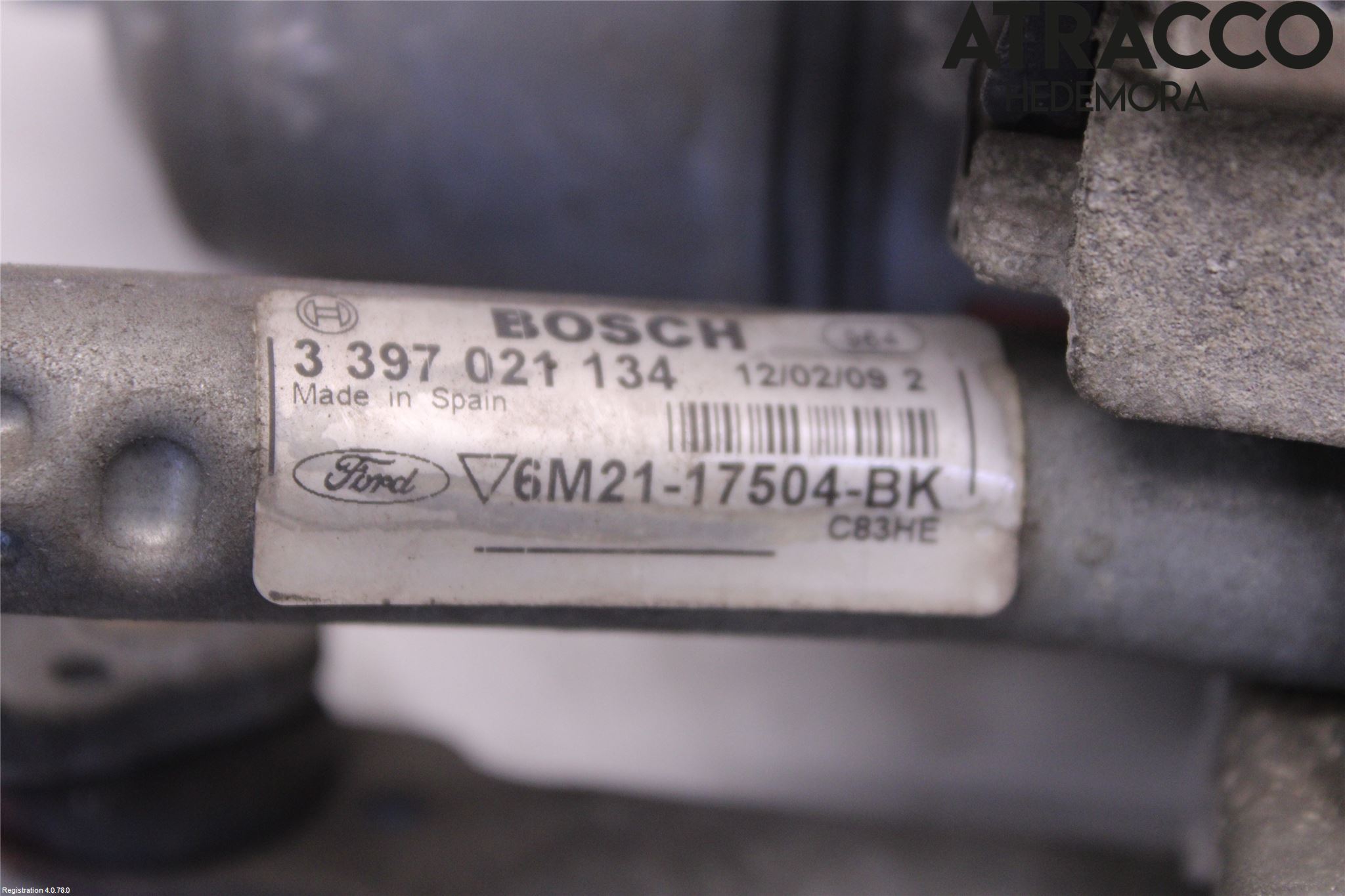 Ford S-MAX 06-15 Viskermotor Frontrute