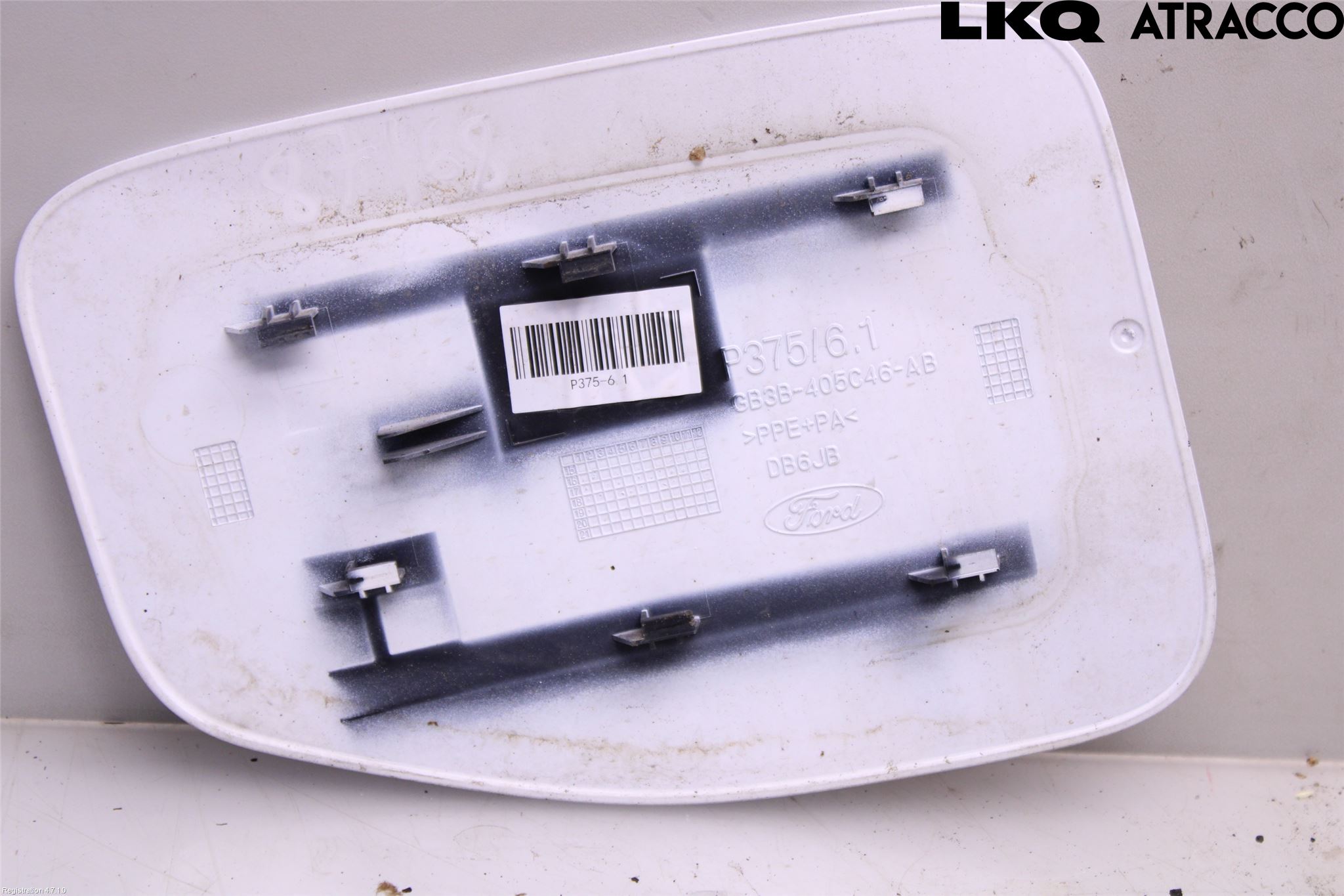 Ford RANGER EU 12-23 Drivstoff Tankluke