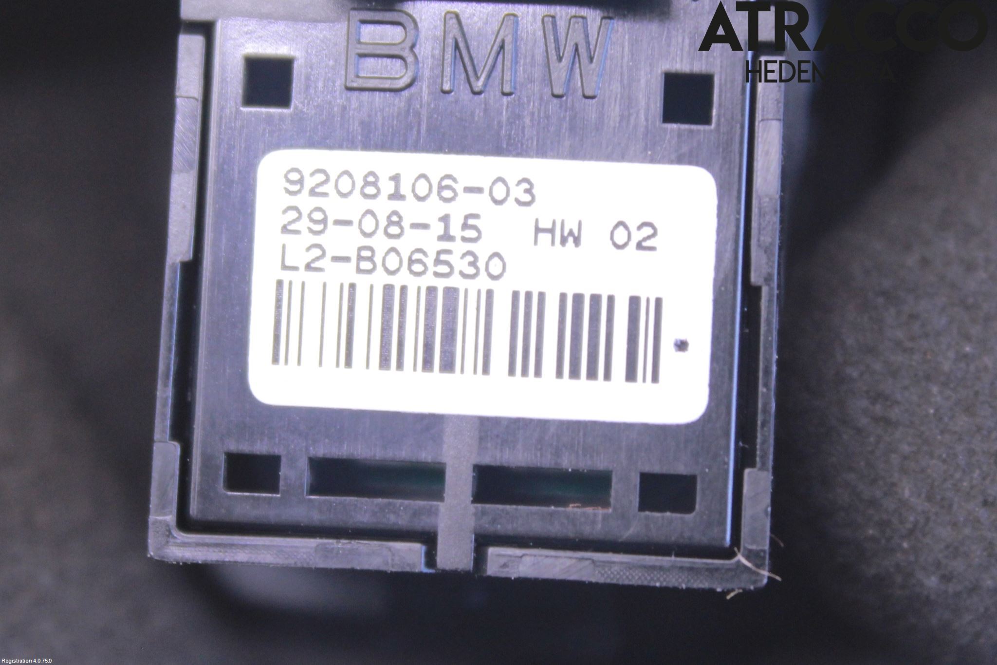 BMW X1 F48 15-22 Bryter Vindusheis