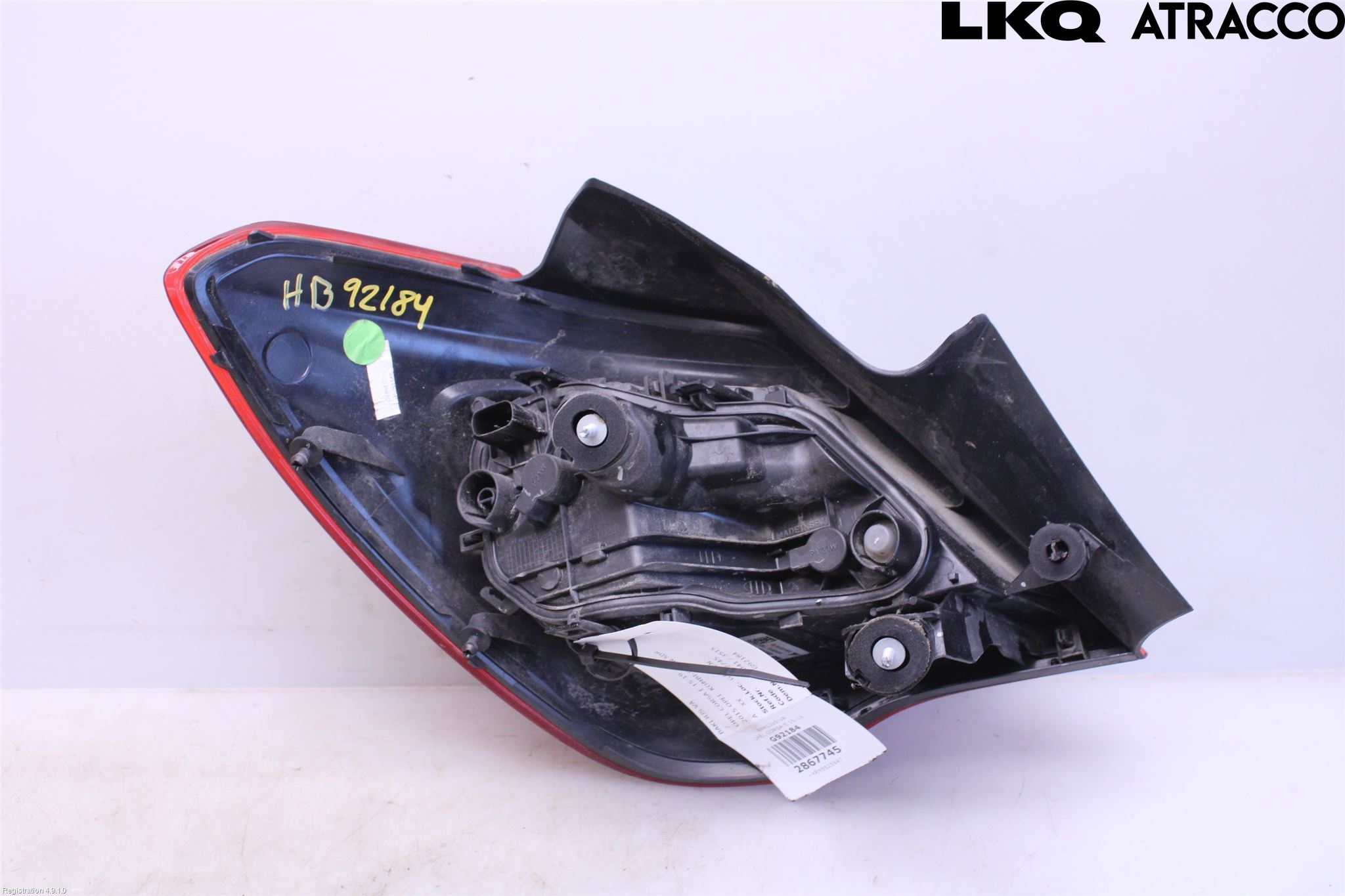 Opel CORSA E 15-19 Baklykt Venstre