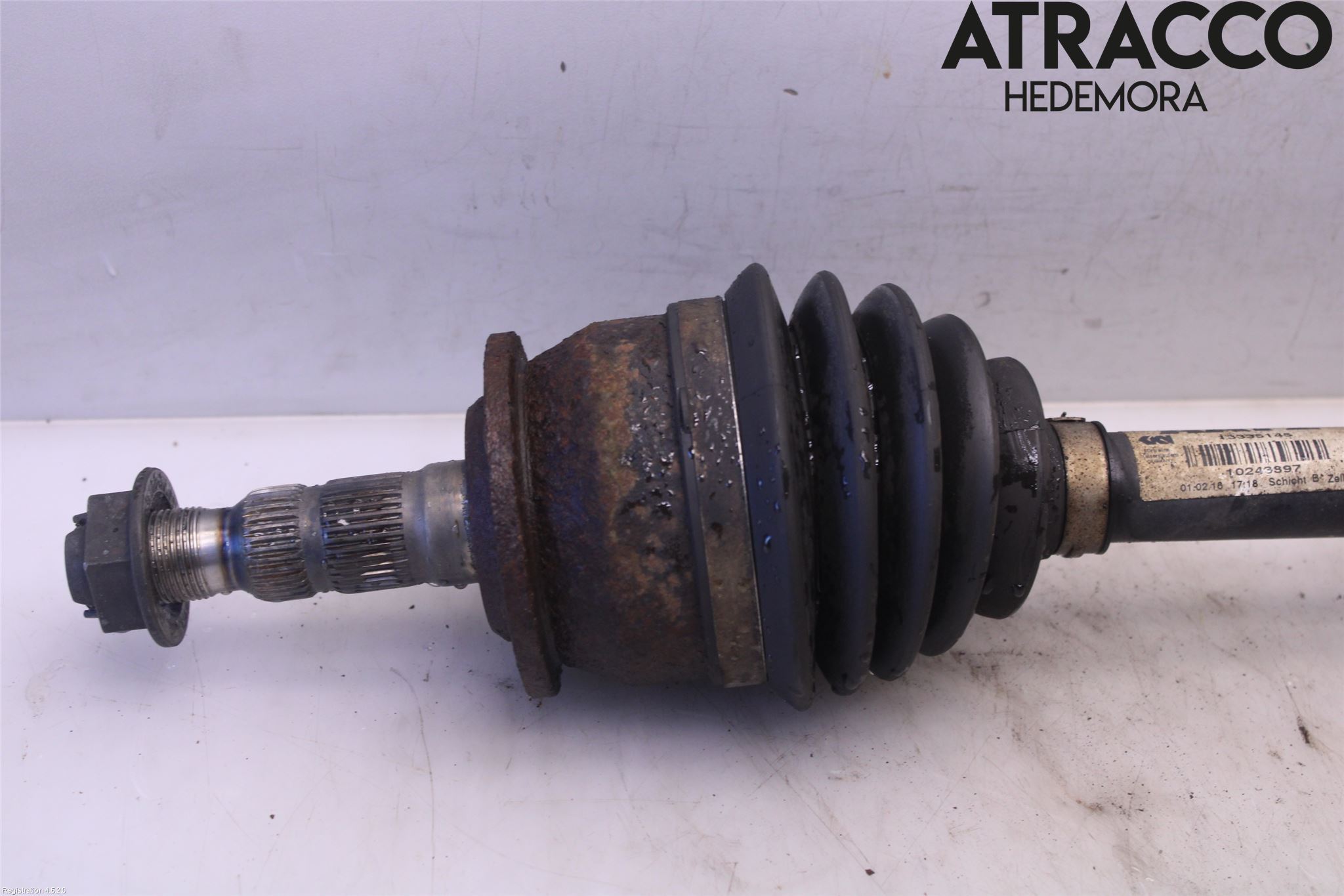 Opel ASTRA J 10-15 Drivaksel Foran Kompl Venstre
