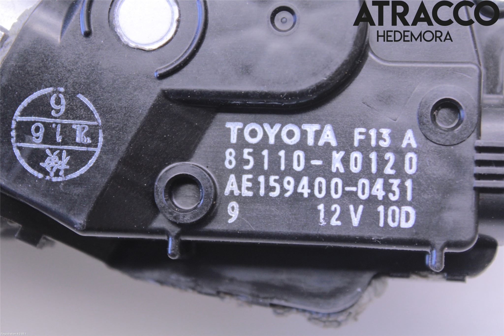 Toyota YARIS XP21 20- Viskeroverføring Frontrute