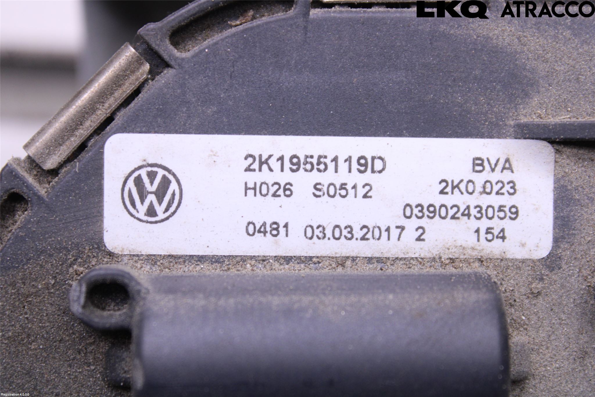 Volkswagen VW CADDY 16-20 Viskermotor Frontrute