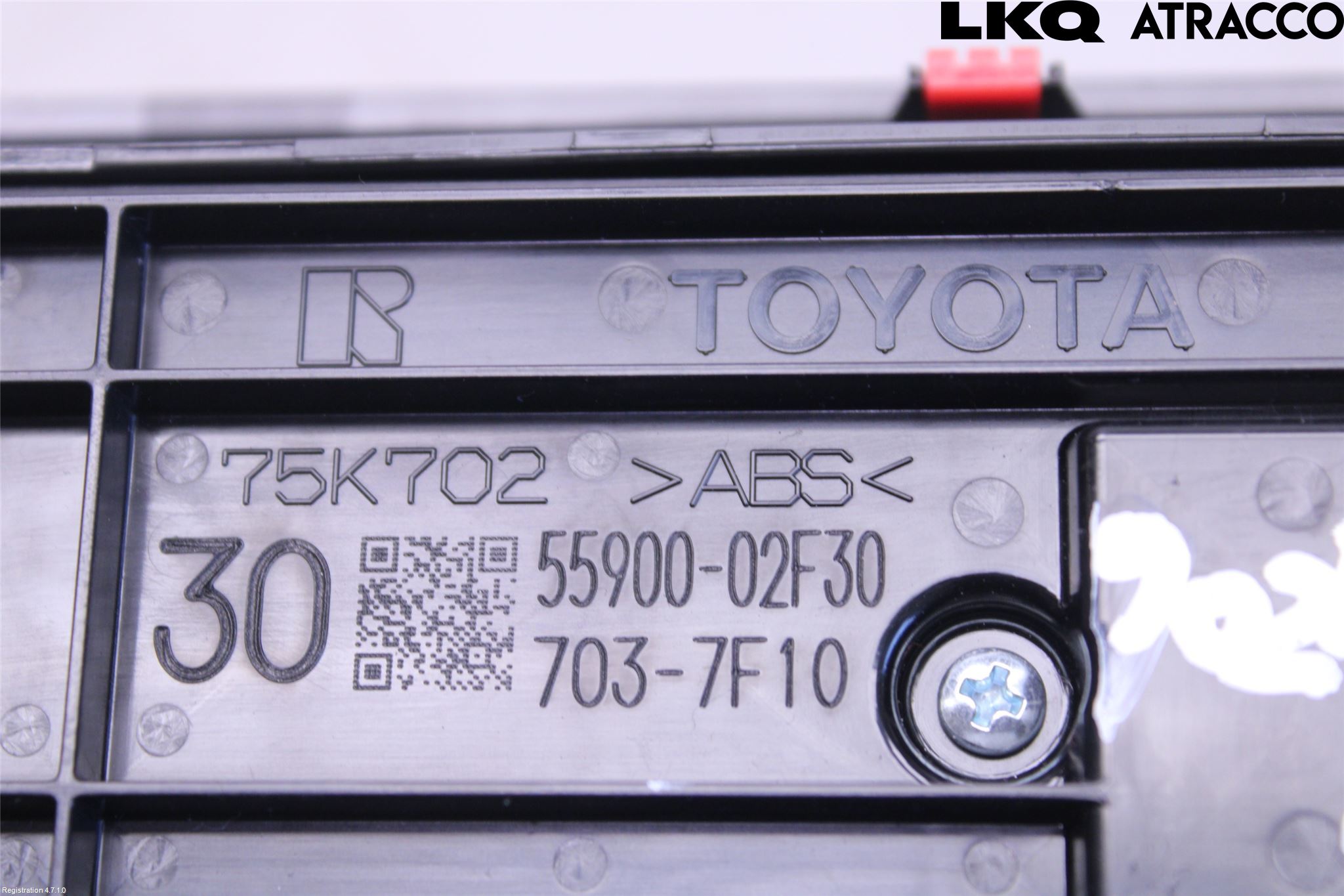 Toyota COROLLA 19- Varme Ac Betjening-Display