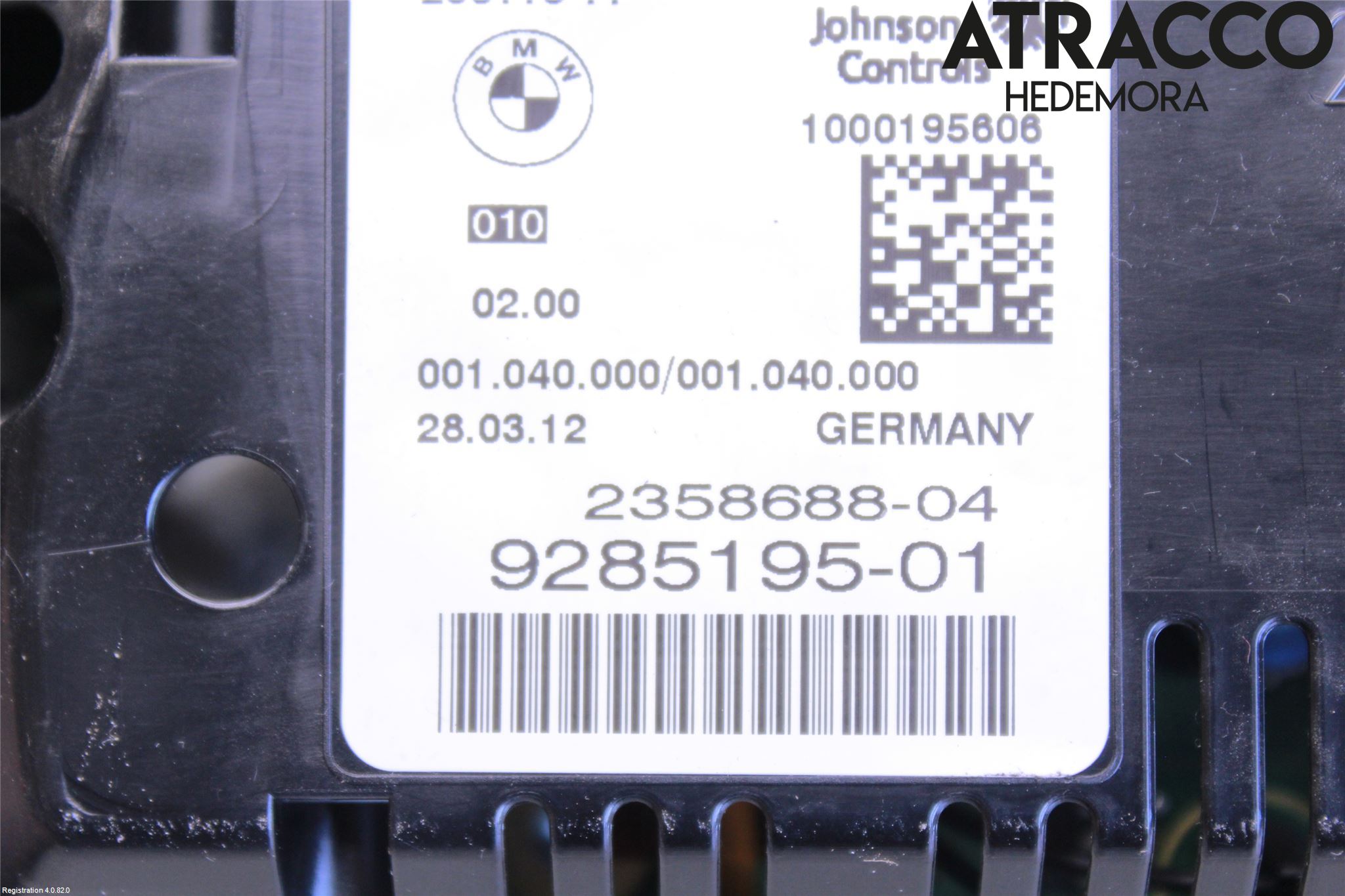 BMW 5 F10/F11/F18 09-17 Instr Kombinert