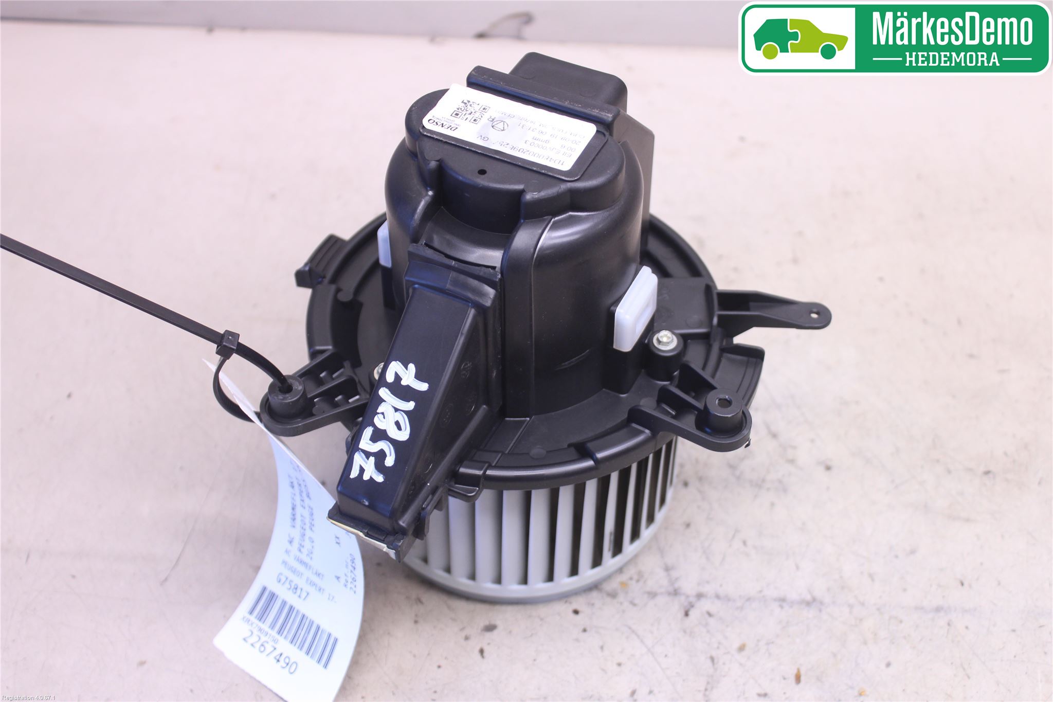 Peugeot EXPERT/E-EXPERT 17- Varme Ac Varmeapparatvifte