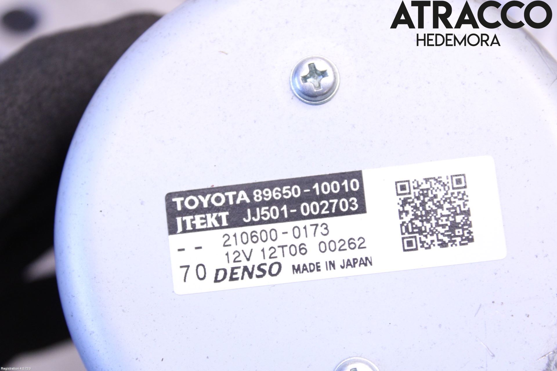 Toyota C-HR 16-23 Rattakselaggregat Innebygd Servo